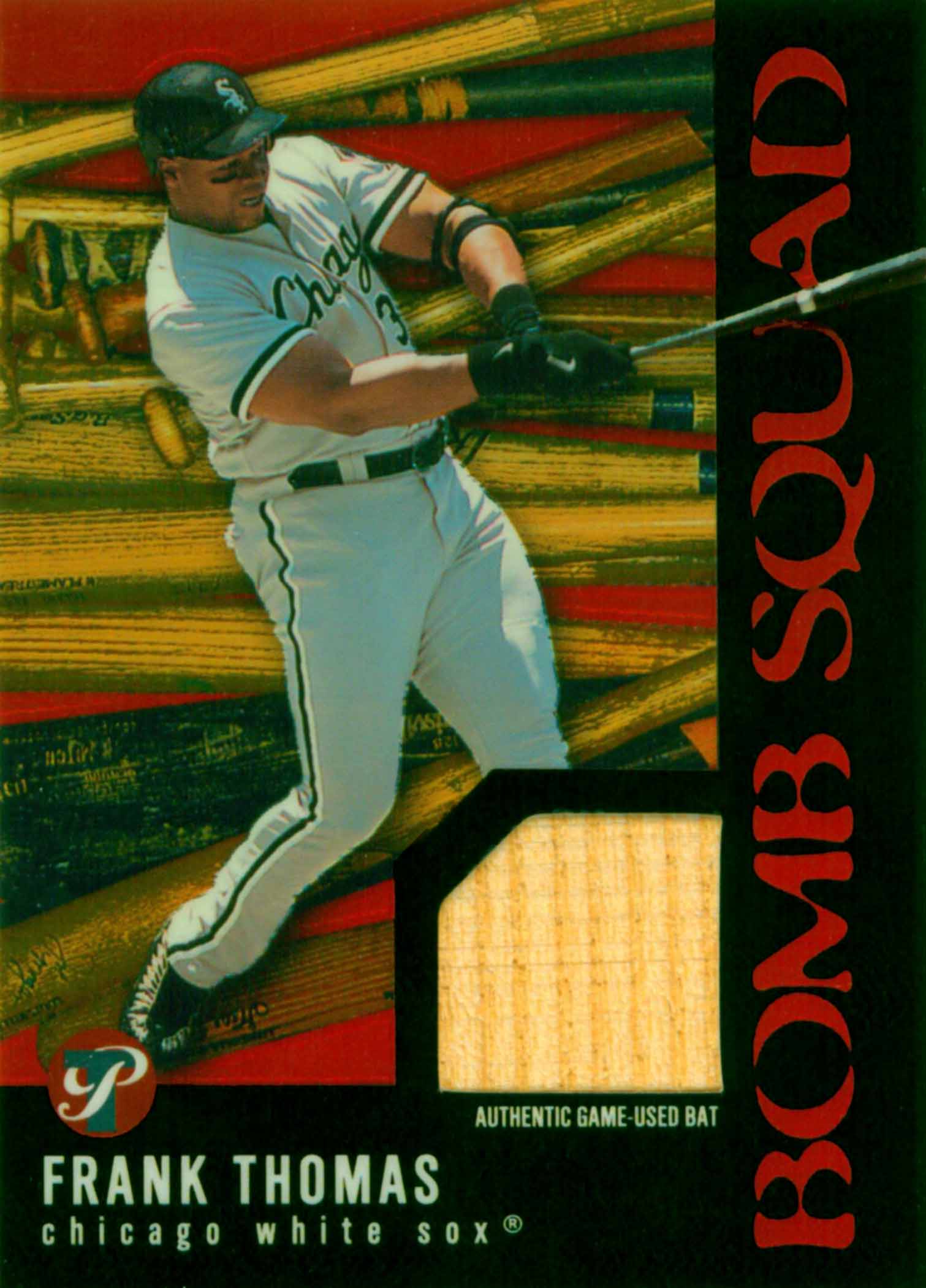 2003 Topps Pristine Bomb Squad Relics Bat