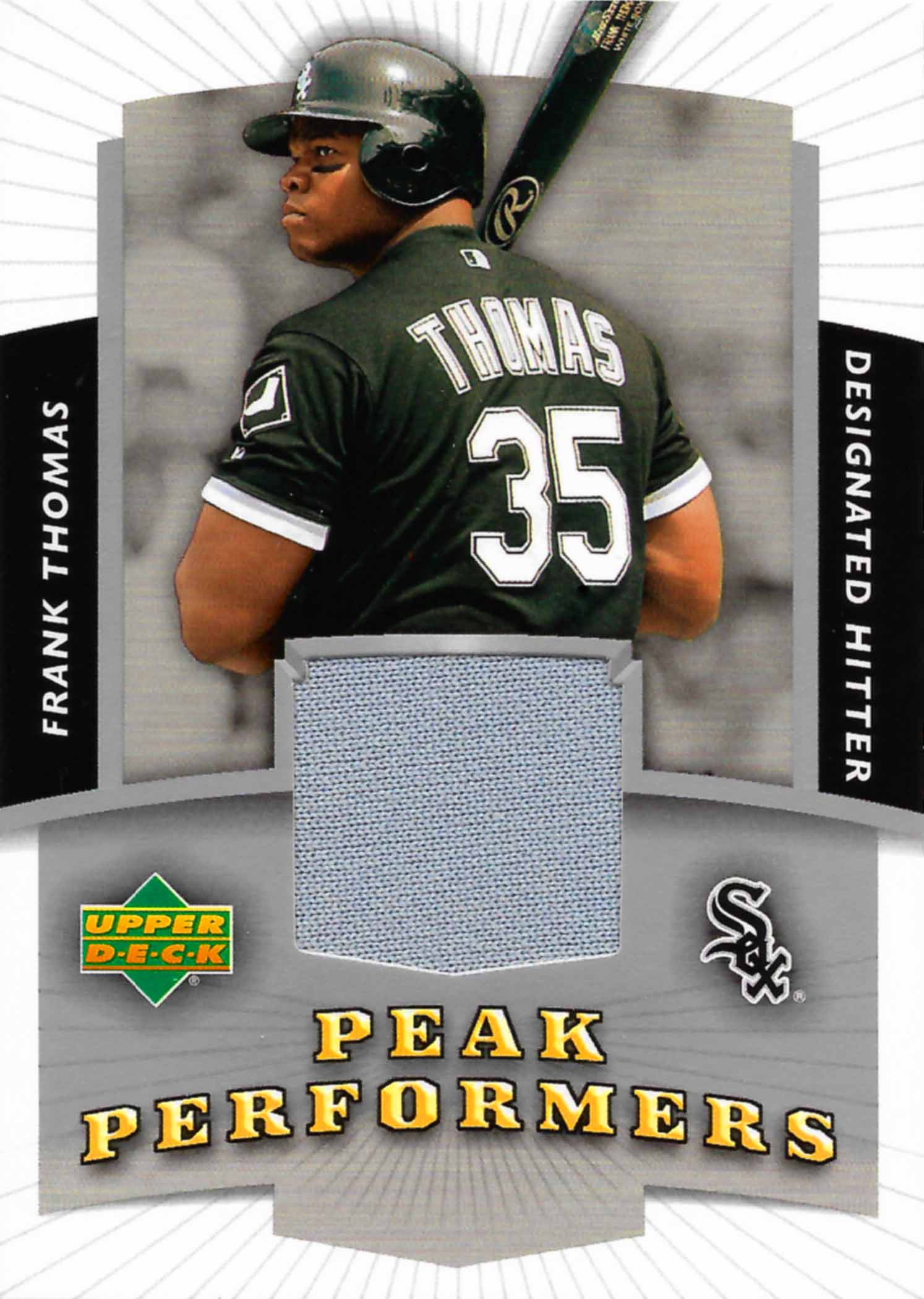 2004 Upper Deck Peak Performers Jersey