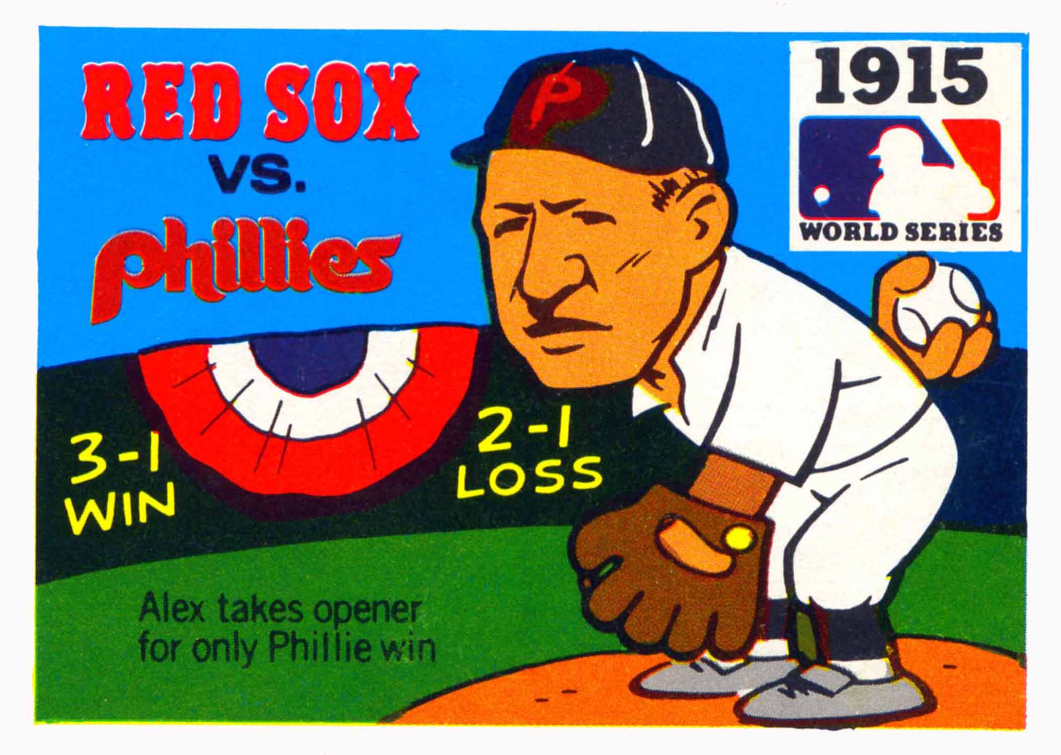 1971 Fleer Laughlin World Series Black Backs