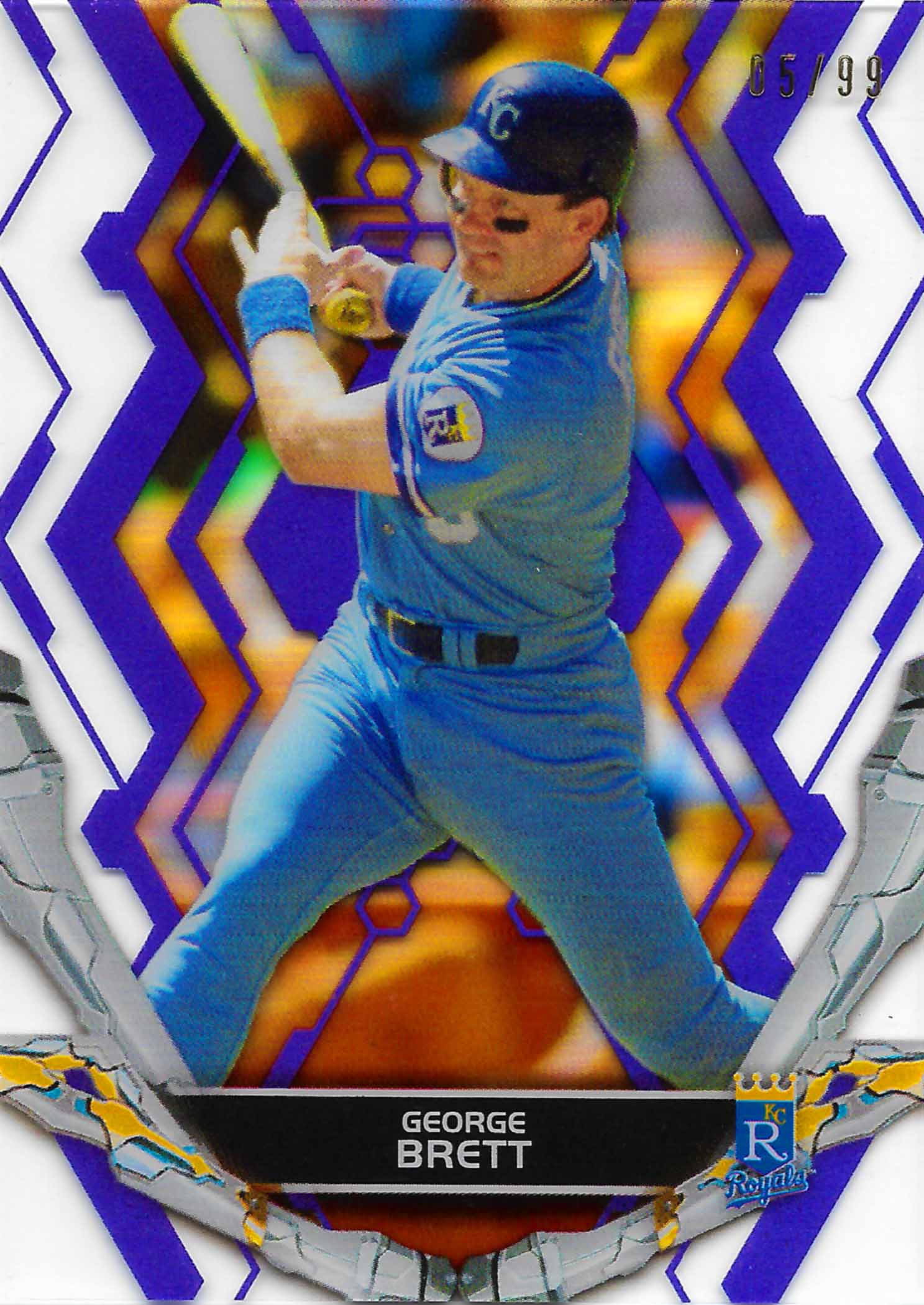 2019 Topps High Tek Purple