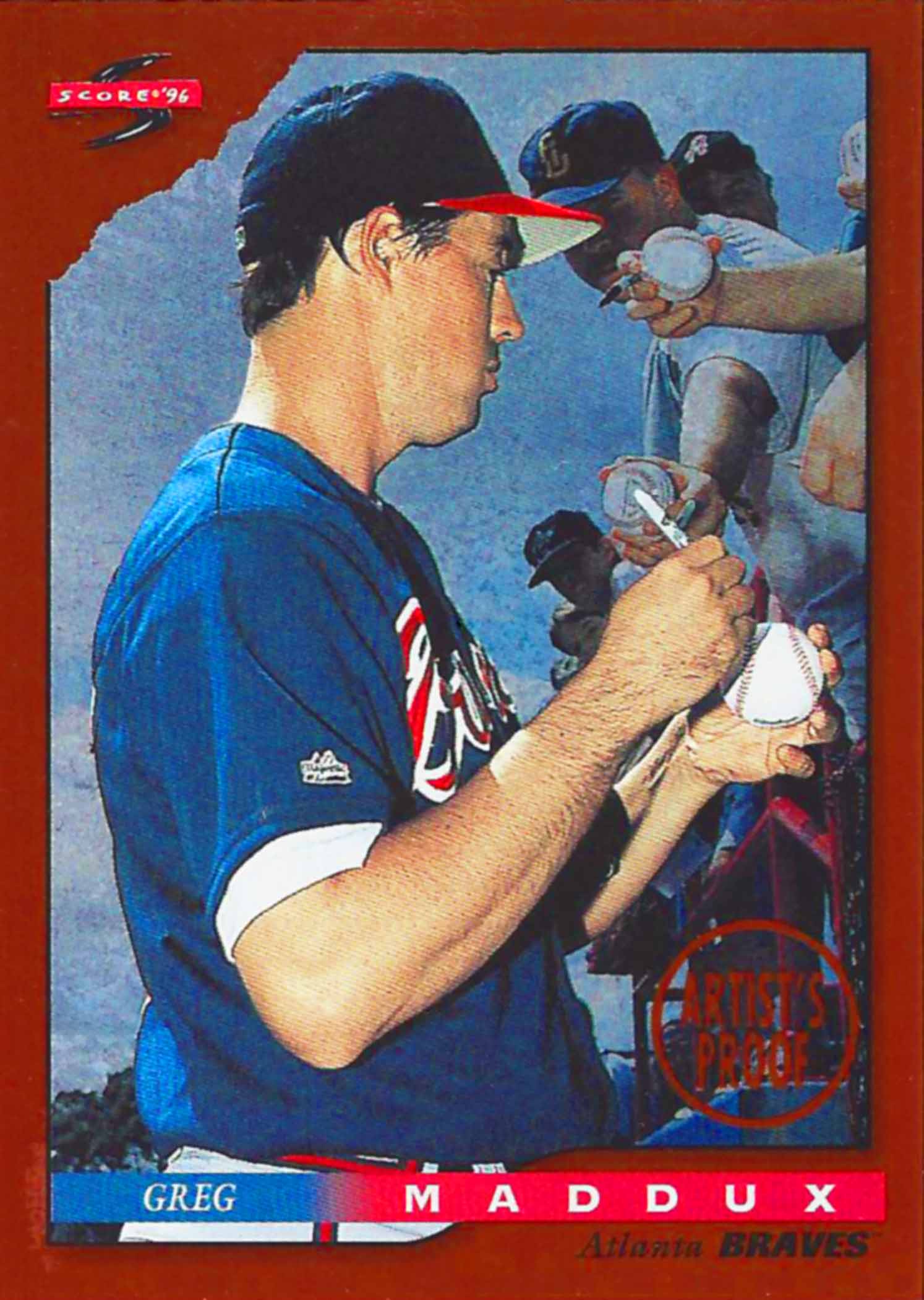 1996 Score Dugout Collection Artist's Proofs