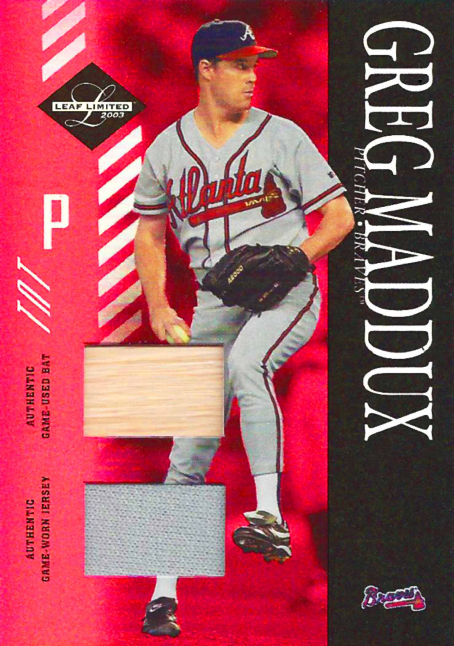 2003 Leaf Limited TNT Bat-Jersey