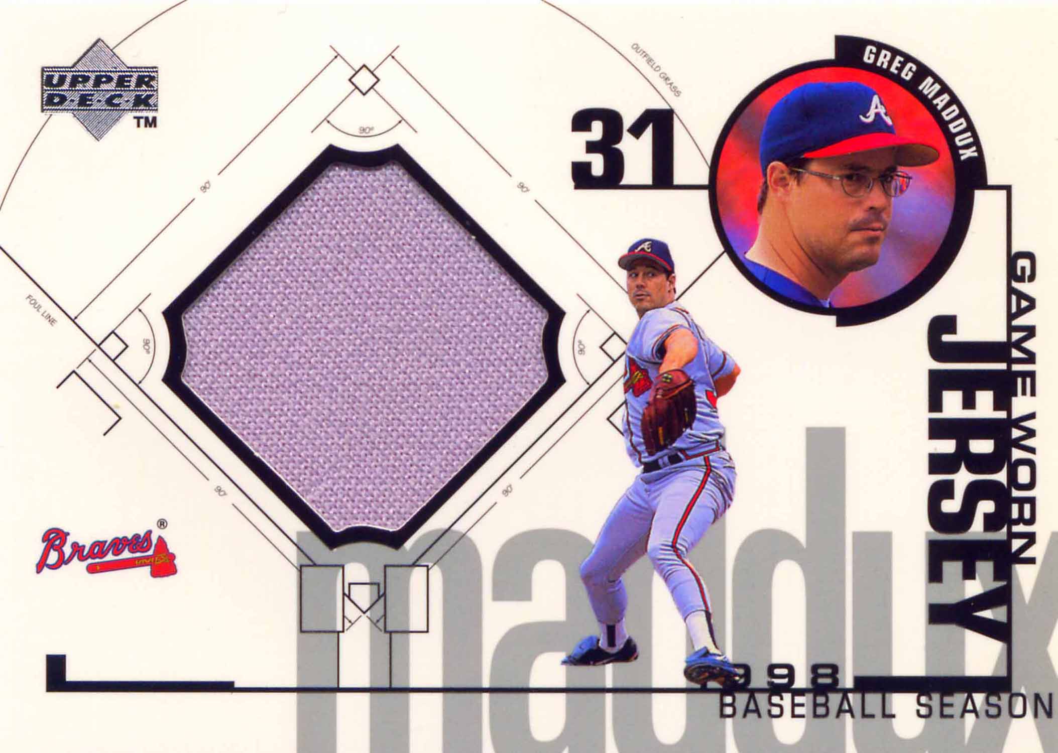 1999 Upper Deck Game Jersey