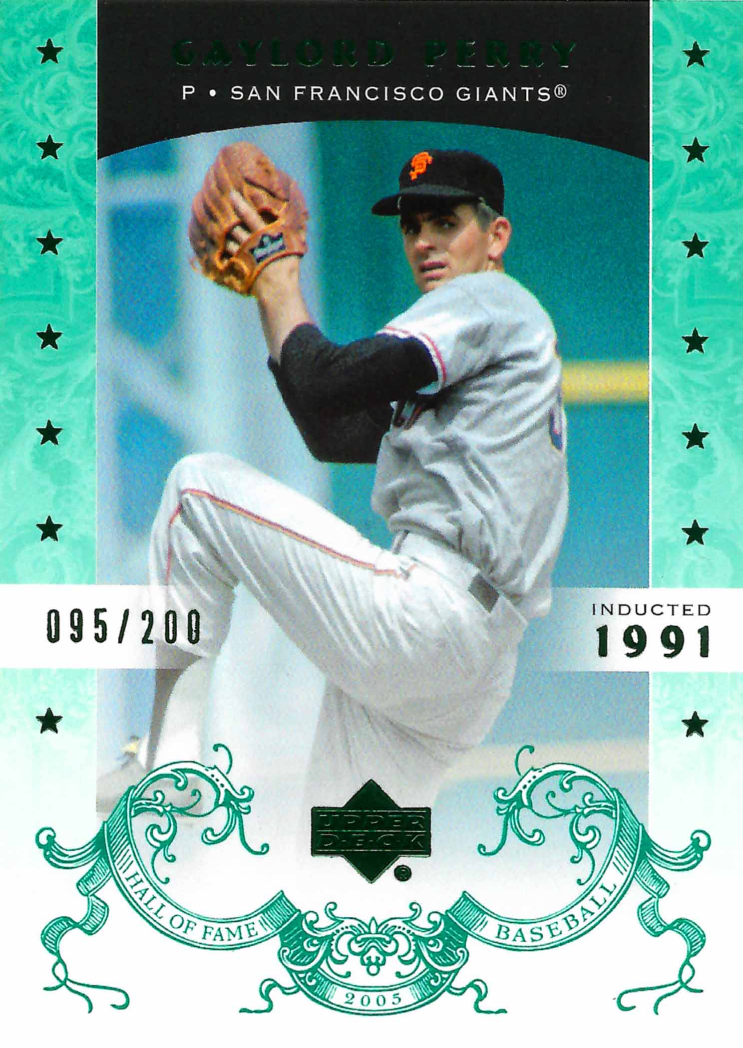 2005 Upper Deck Hall of Fame Green