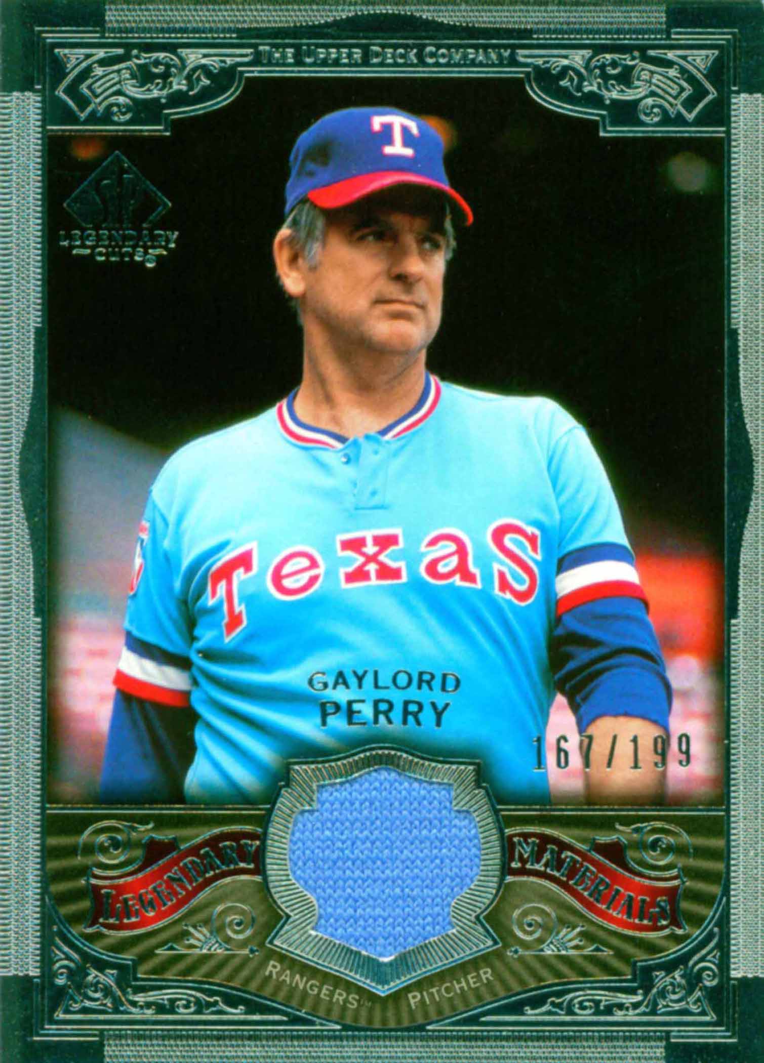 2006 SP Legendary Cuts Legendary Materials Silver Jersey