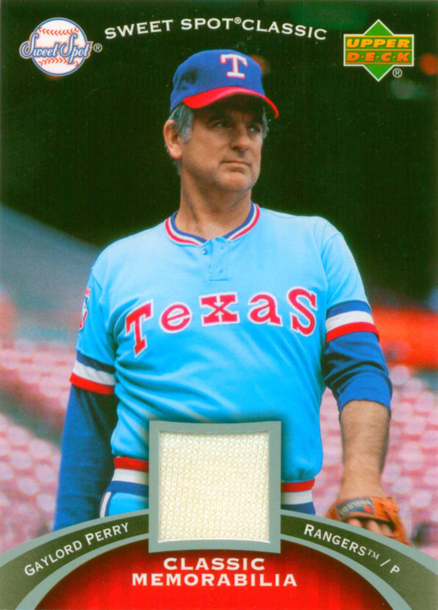 2007 Sweet Spot Classic Classic Memorabilia