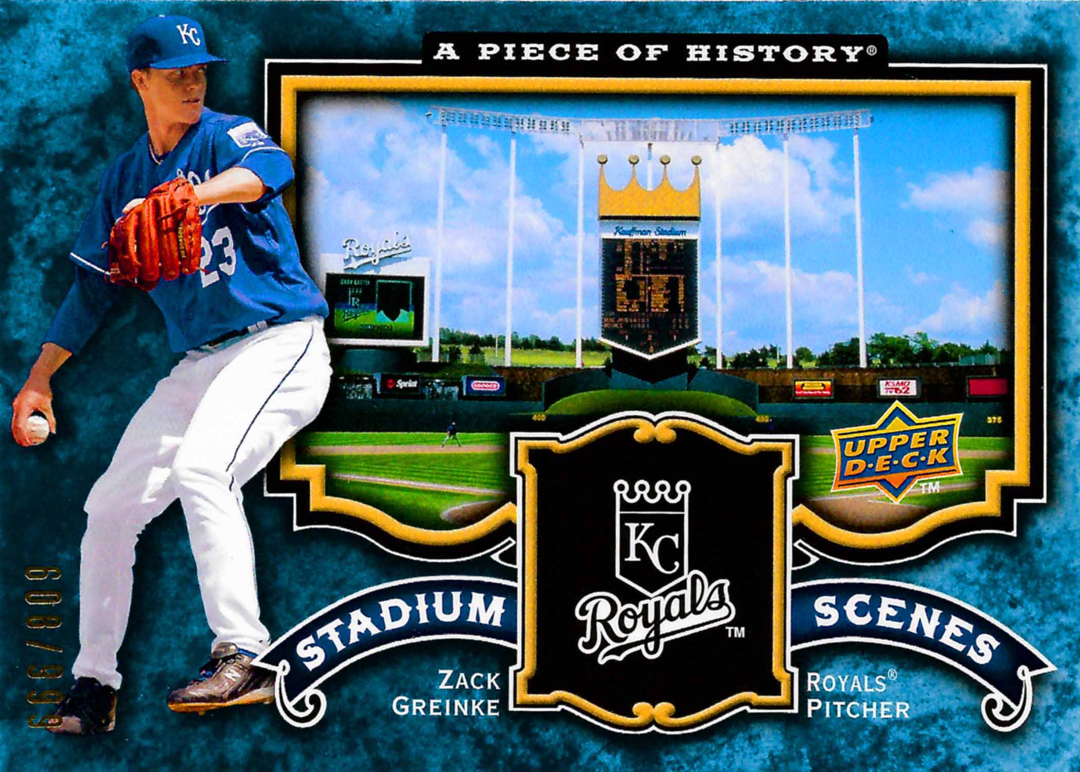 2009 UD A Piece of History Stadium Scenes