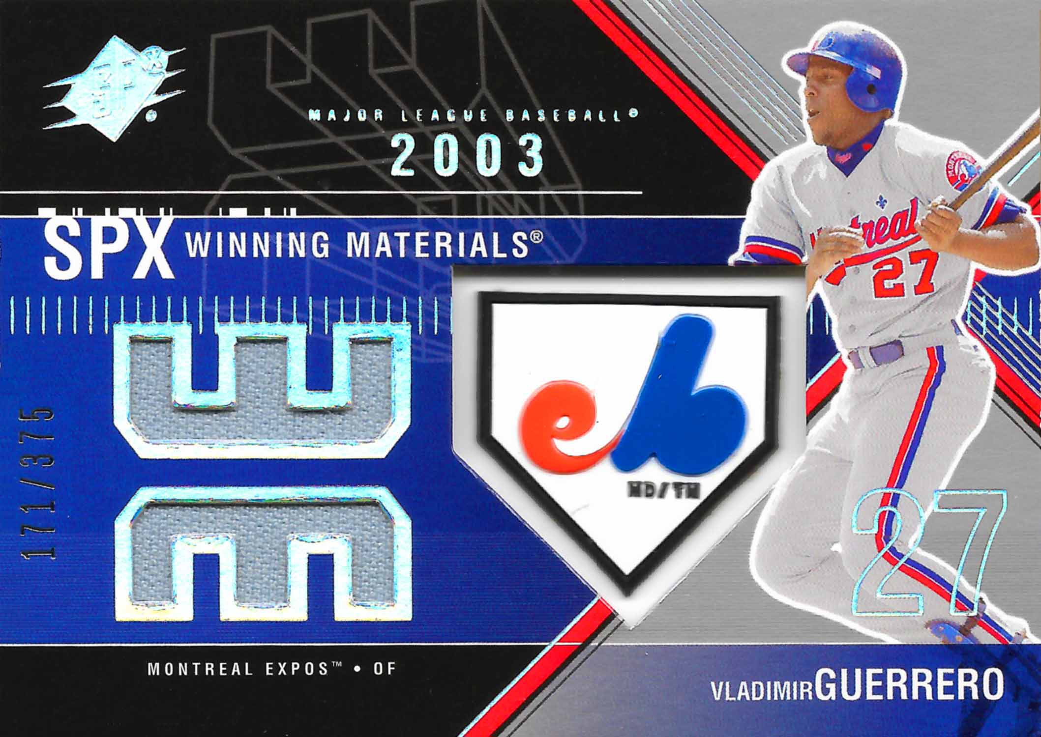 2003 SPx Winning Materials 375 Logo
