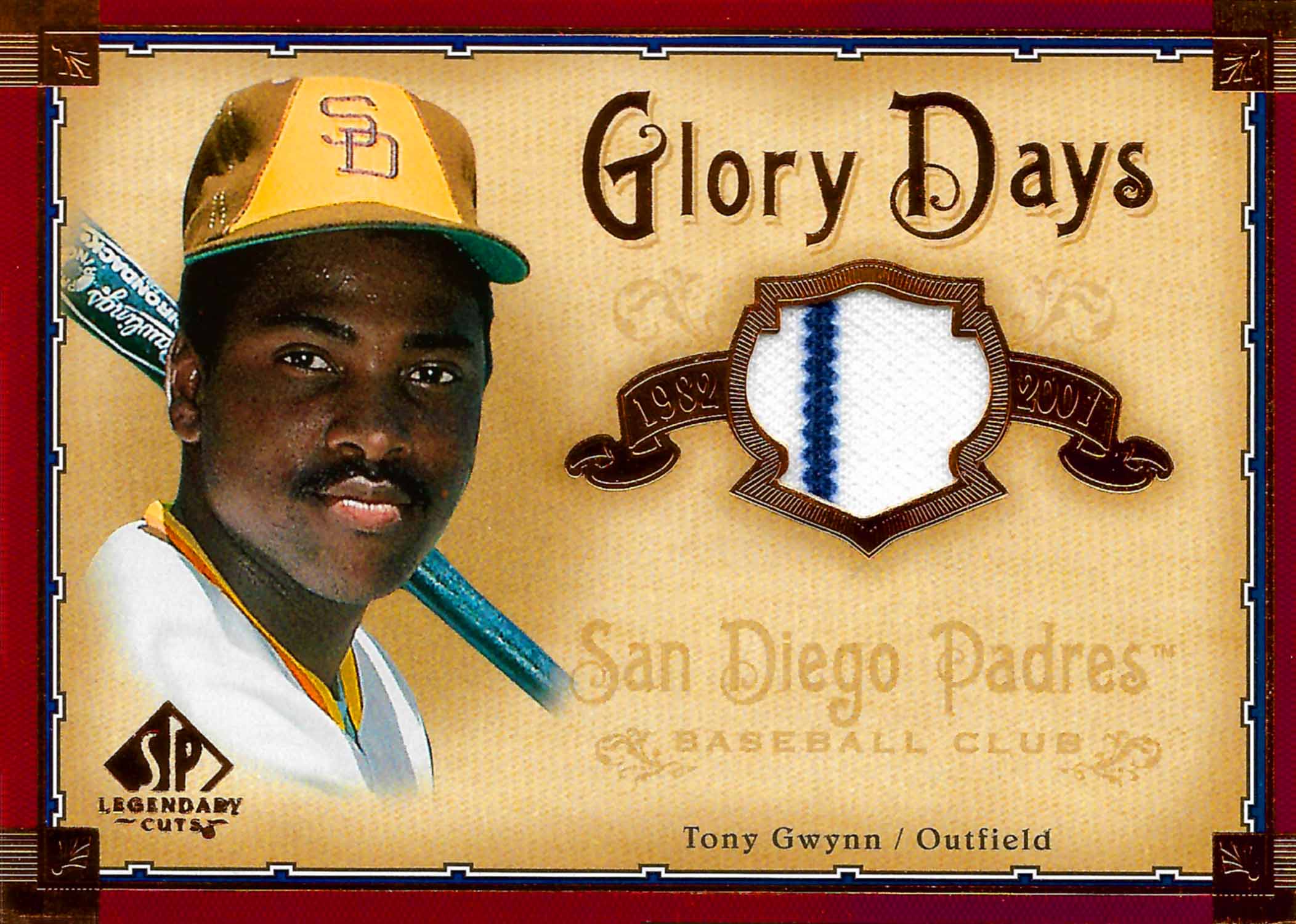 2005 SP Legendary Cuts Glory Days Material Jersey