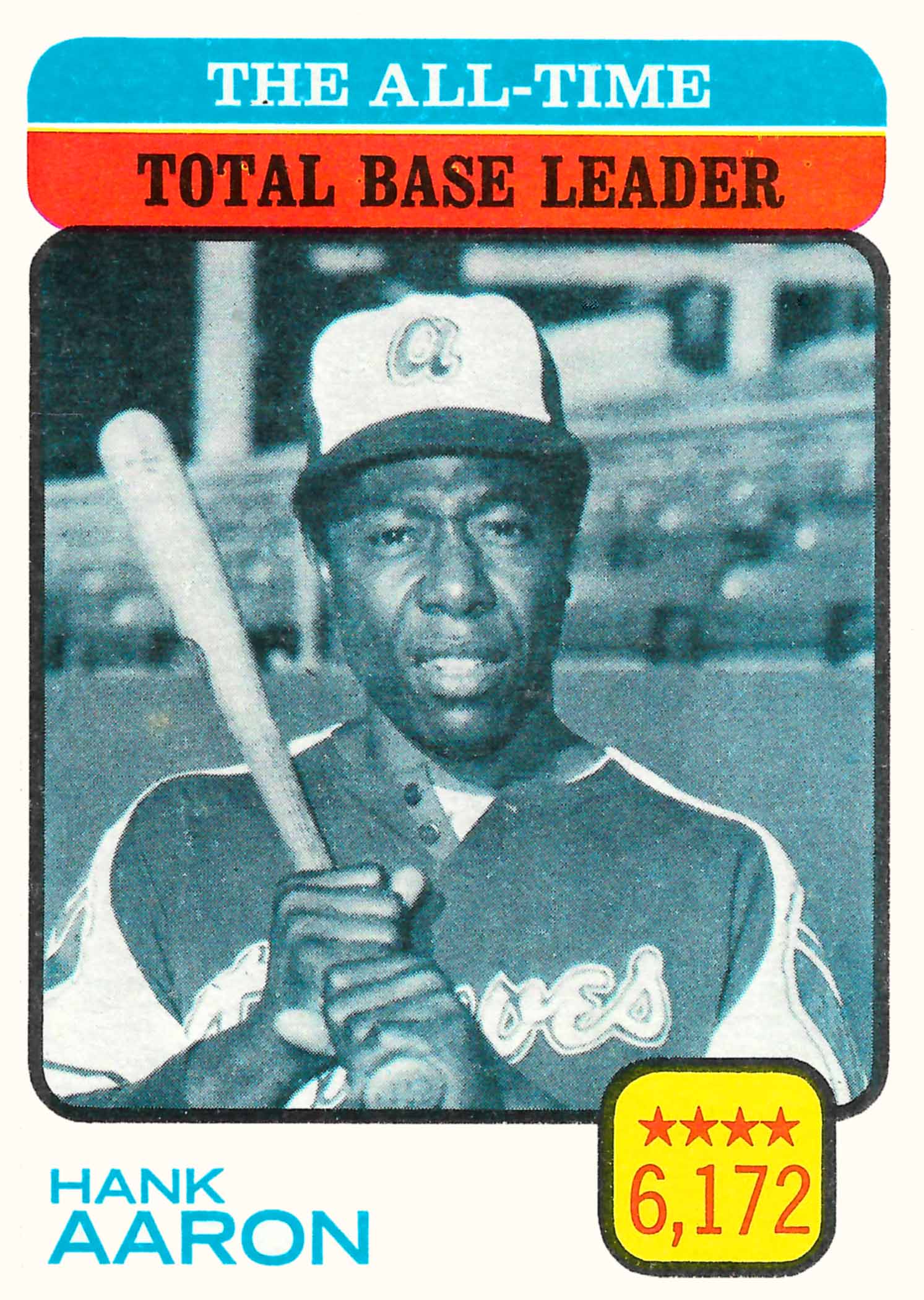 1973 Topps All-Time Total Base Leader