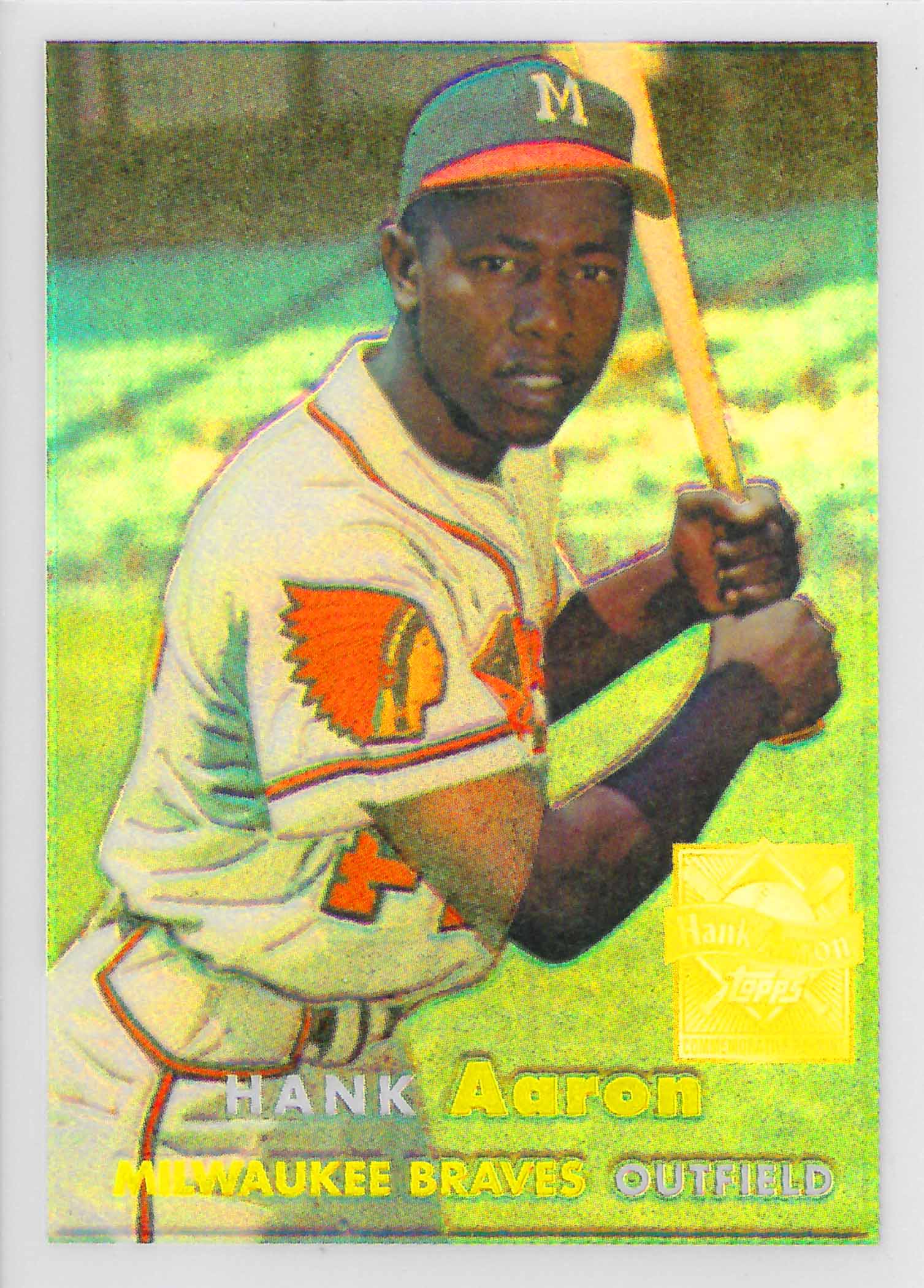 2000 Topps Aaron Chrome Refractors