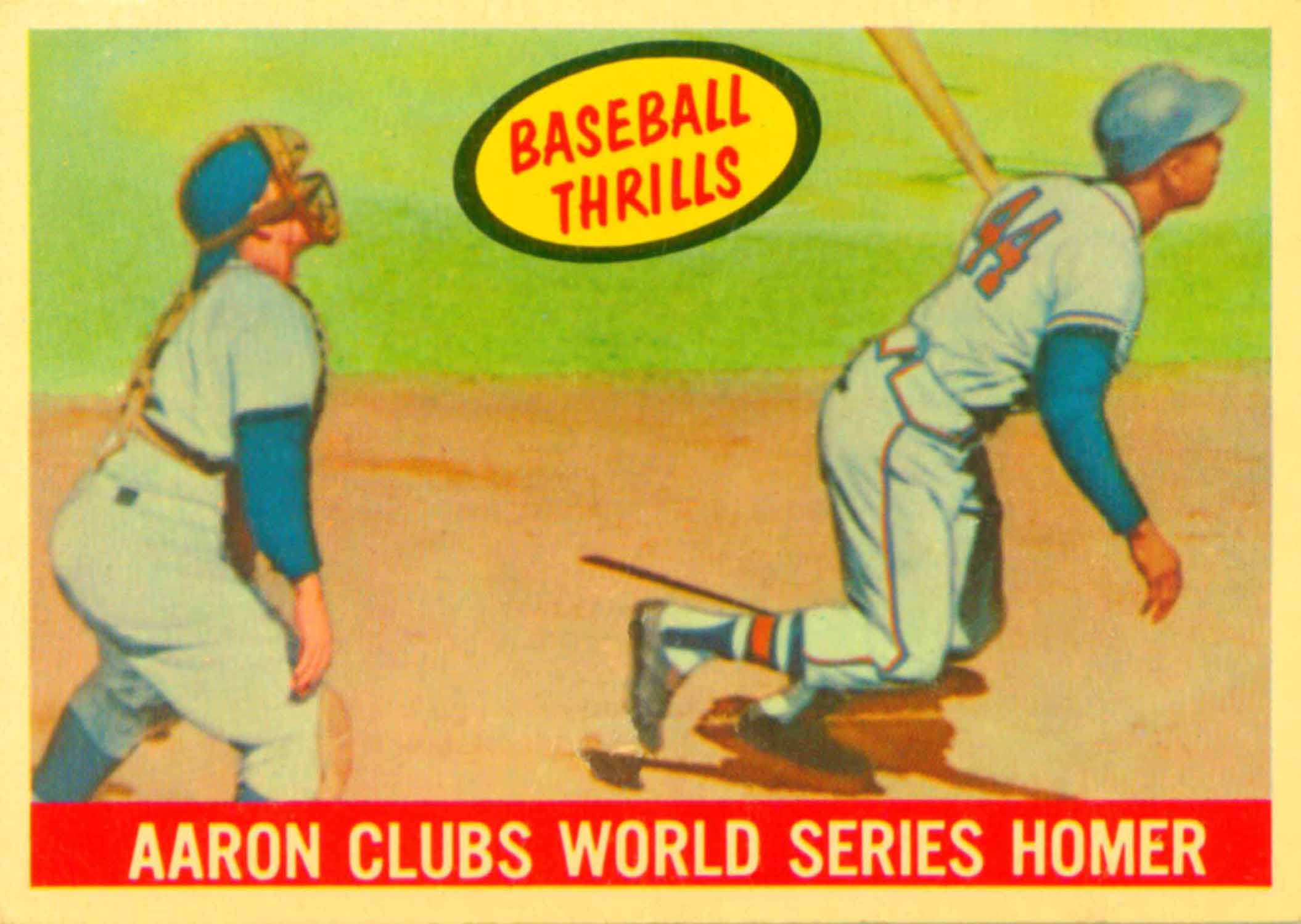 1959 Topps Baseball Thrills