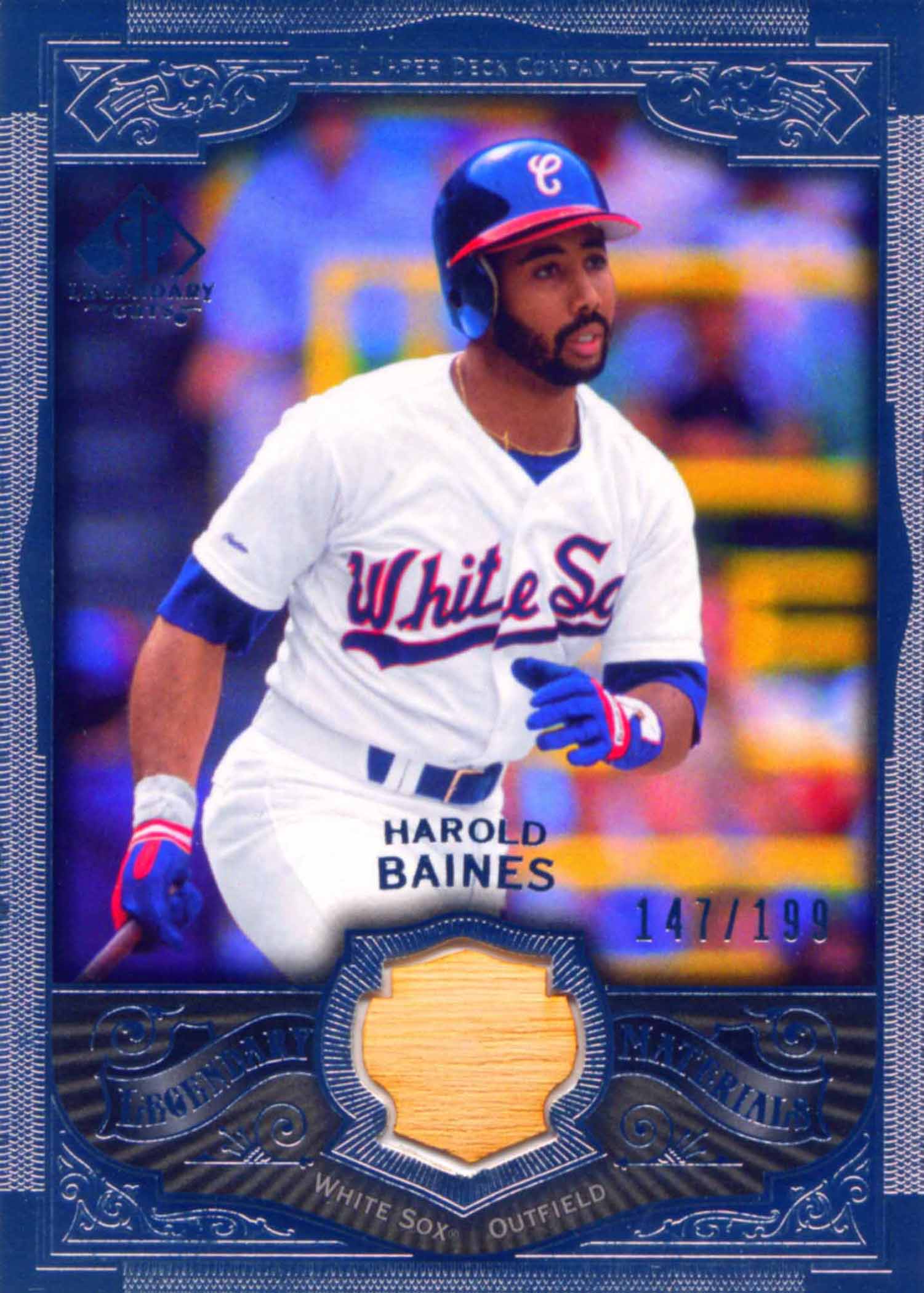 2006 SP Legendary Cuts Legendary Materials Silver Bat