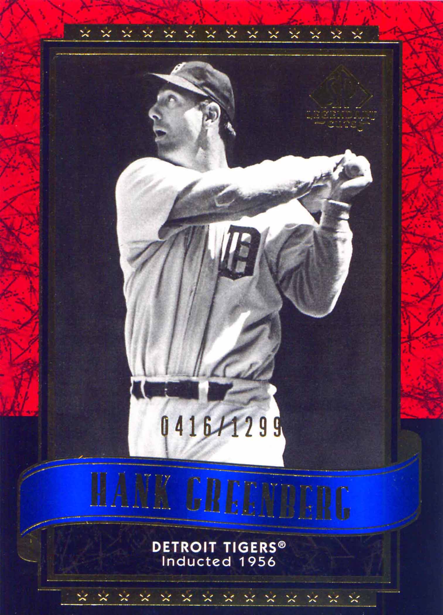 2003 SP Legendary Cuts