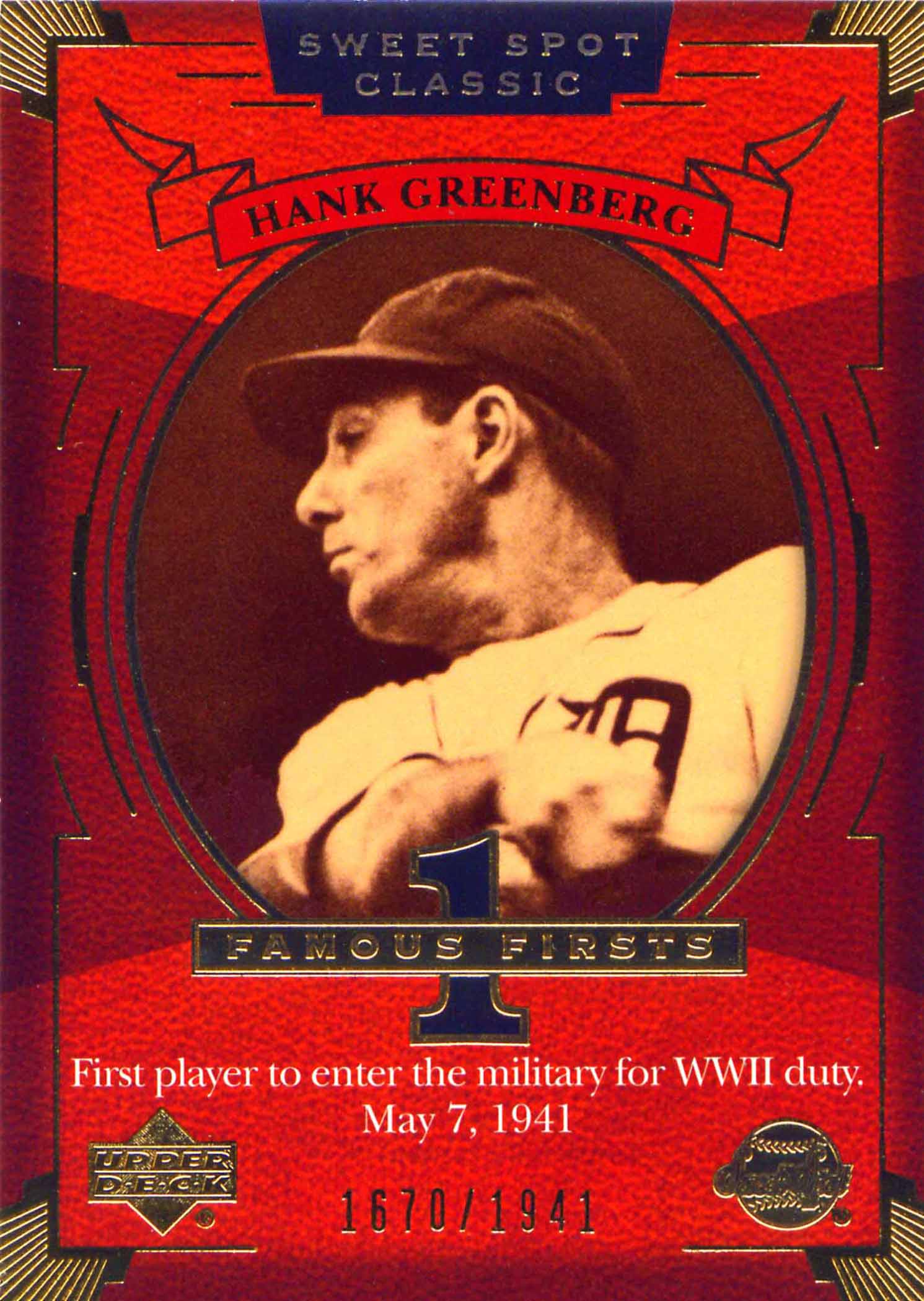 2004 Sweet Spot Classic Famous Firsts