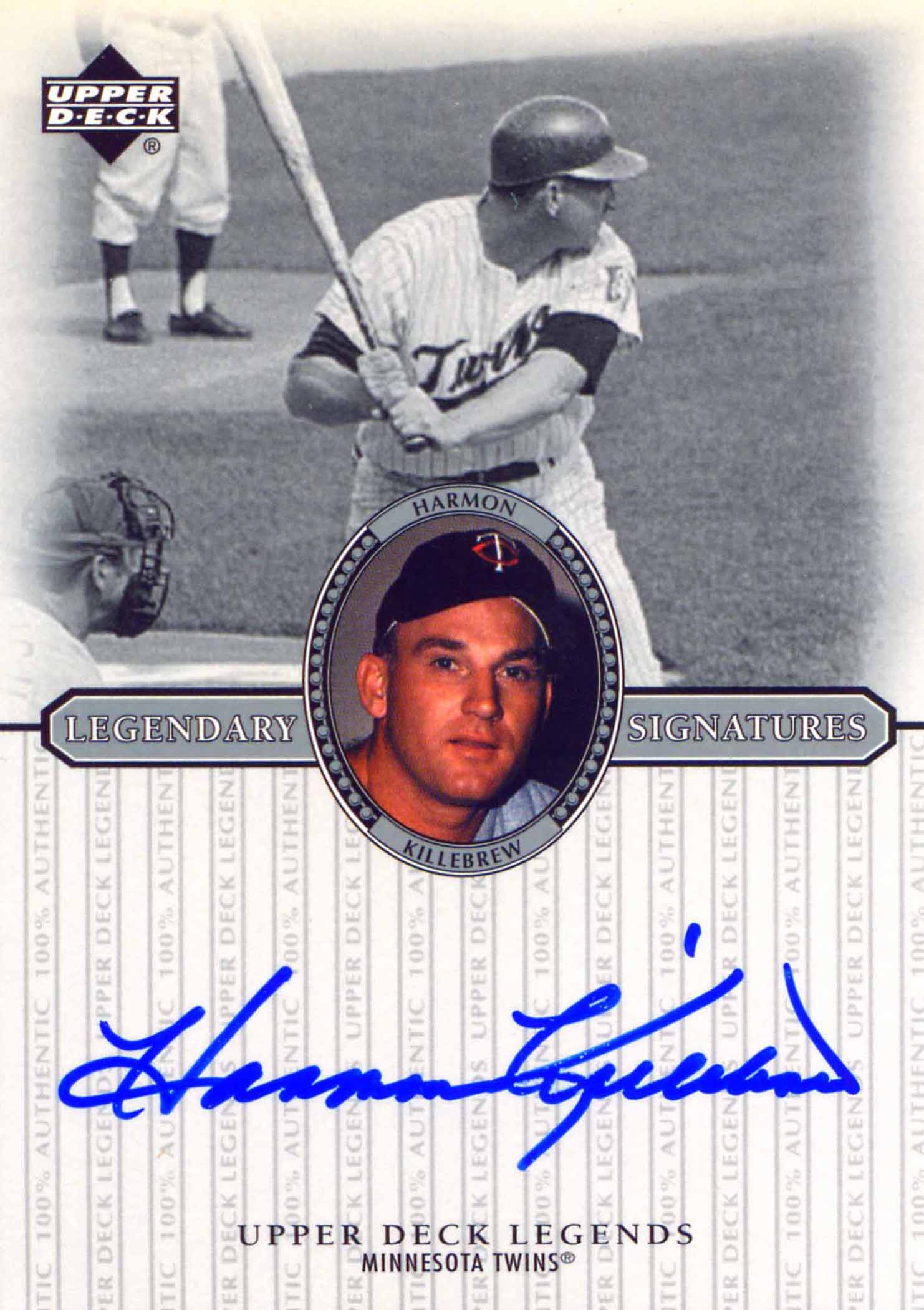 2000 Upper Deck Legends Legendary Signatures