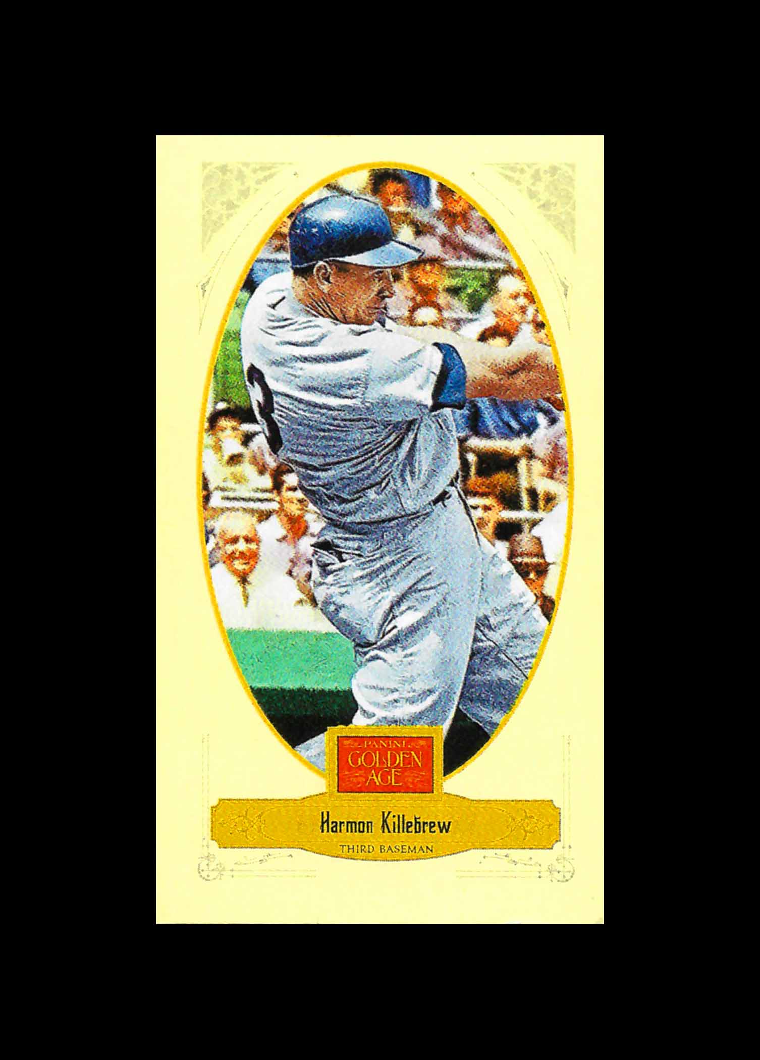 2012 Panini Golden Age Mini Broadleaf Blue Ink