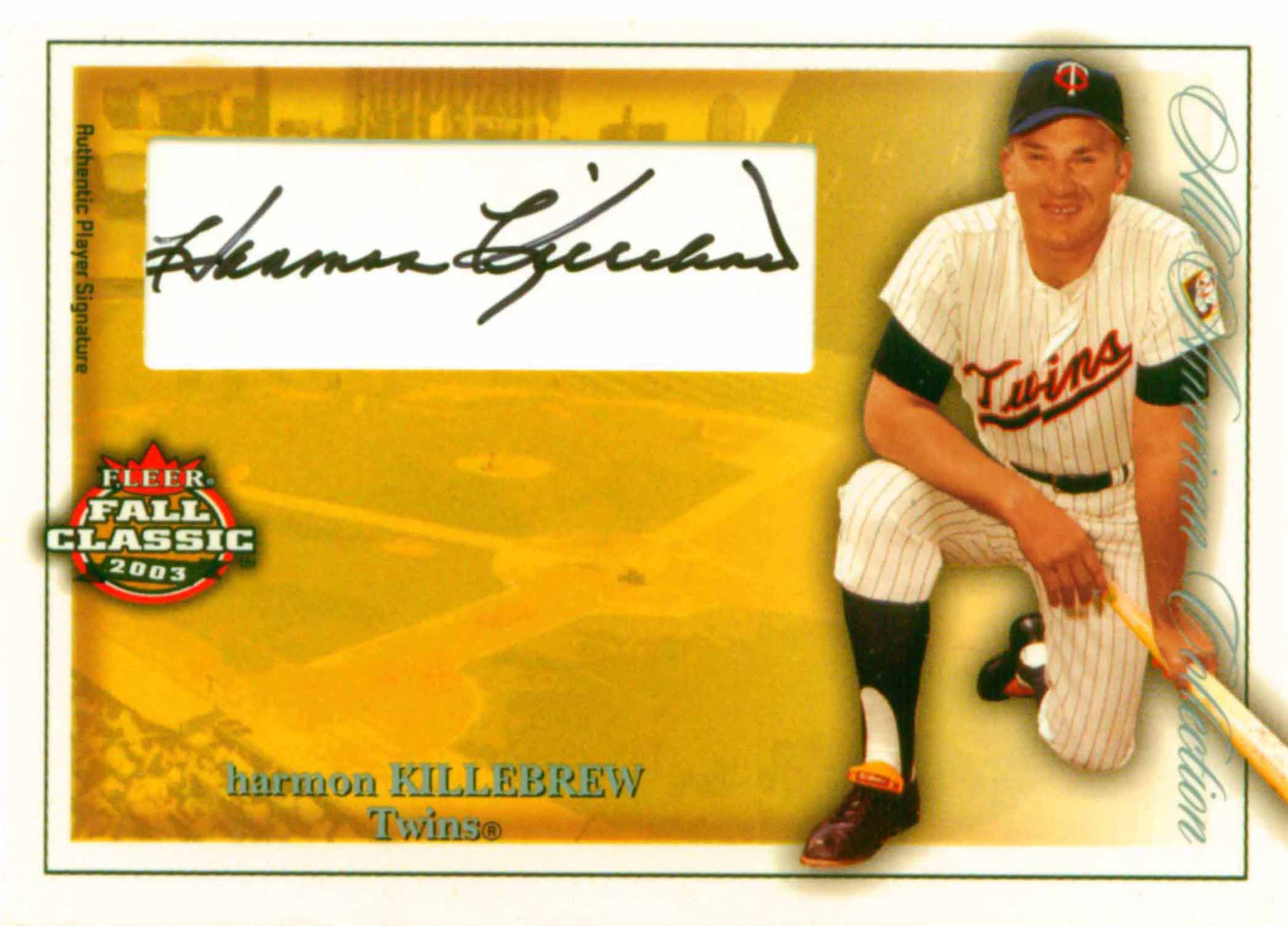 2003 Fleer Fall Classics All-American Autographs