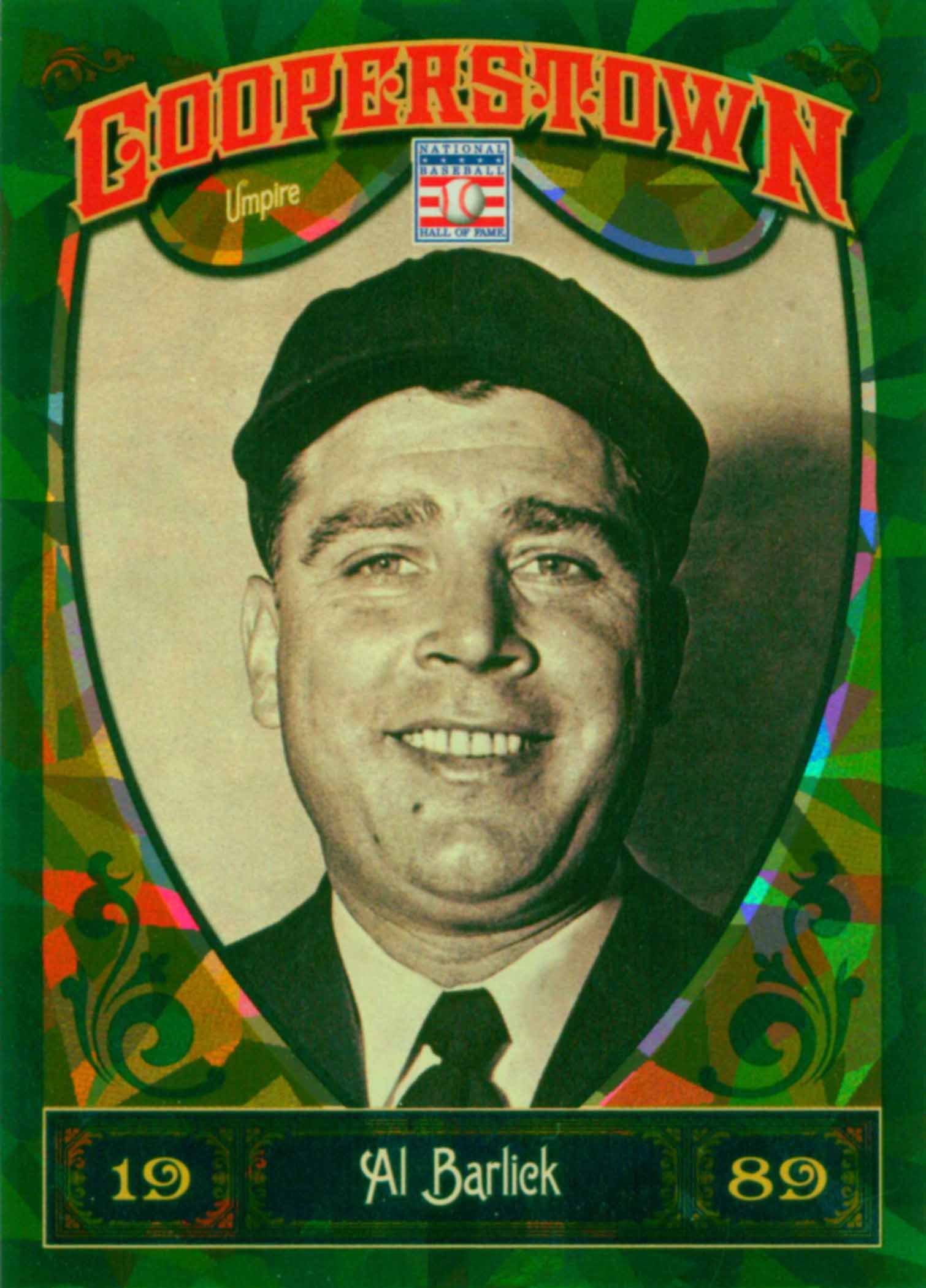 2013 Panini Cooperstown Green Crystal