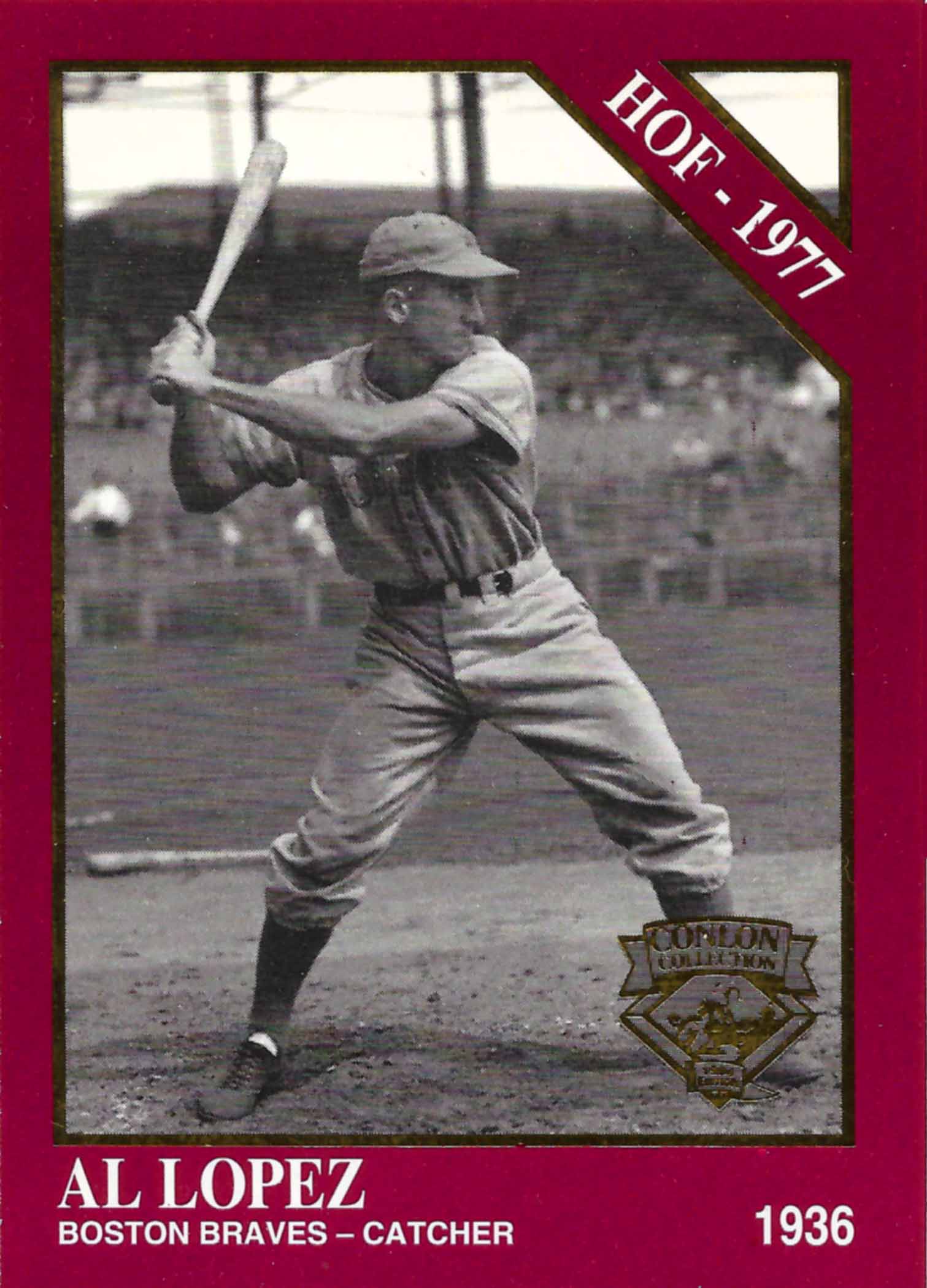 1994 Conlon The Sporting News Burgundy