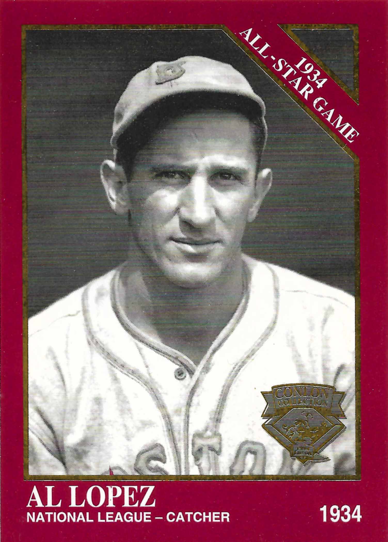 1994 Conlon The Sporting News Burgundy