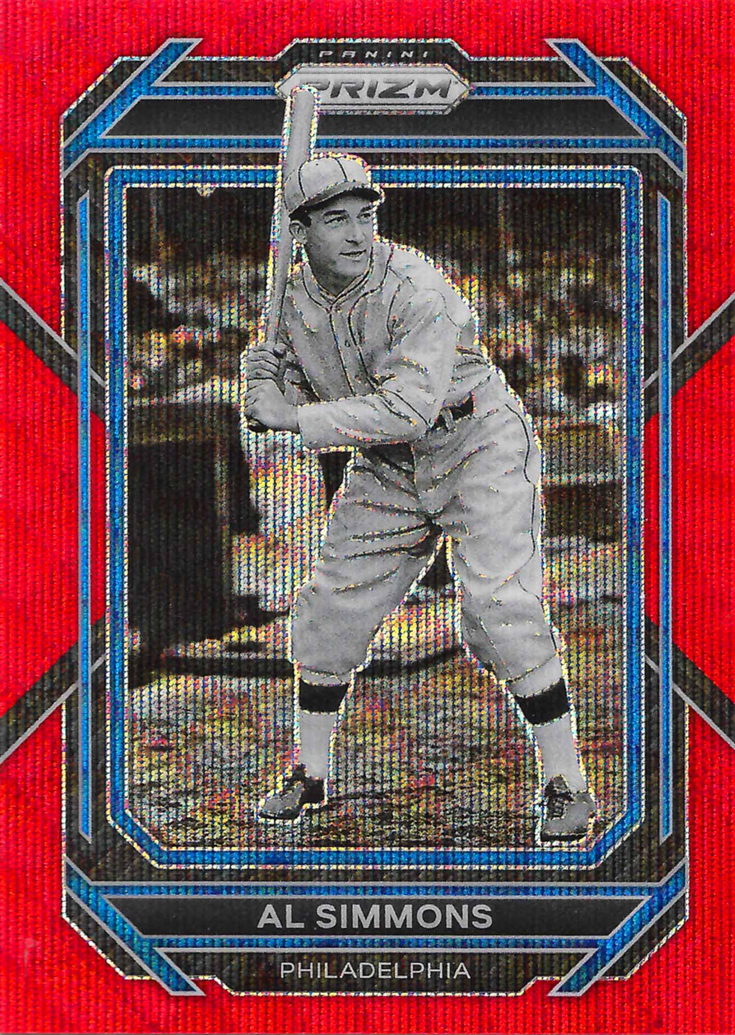 2023 Panini Prizm Prizms Ruby Wave