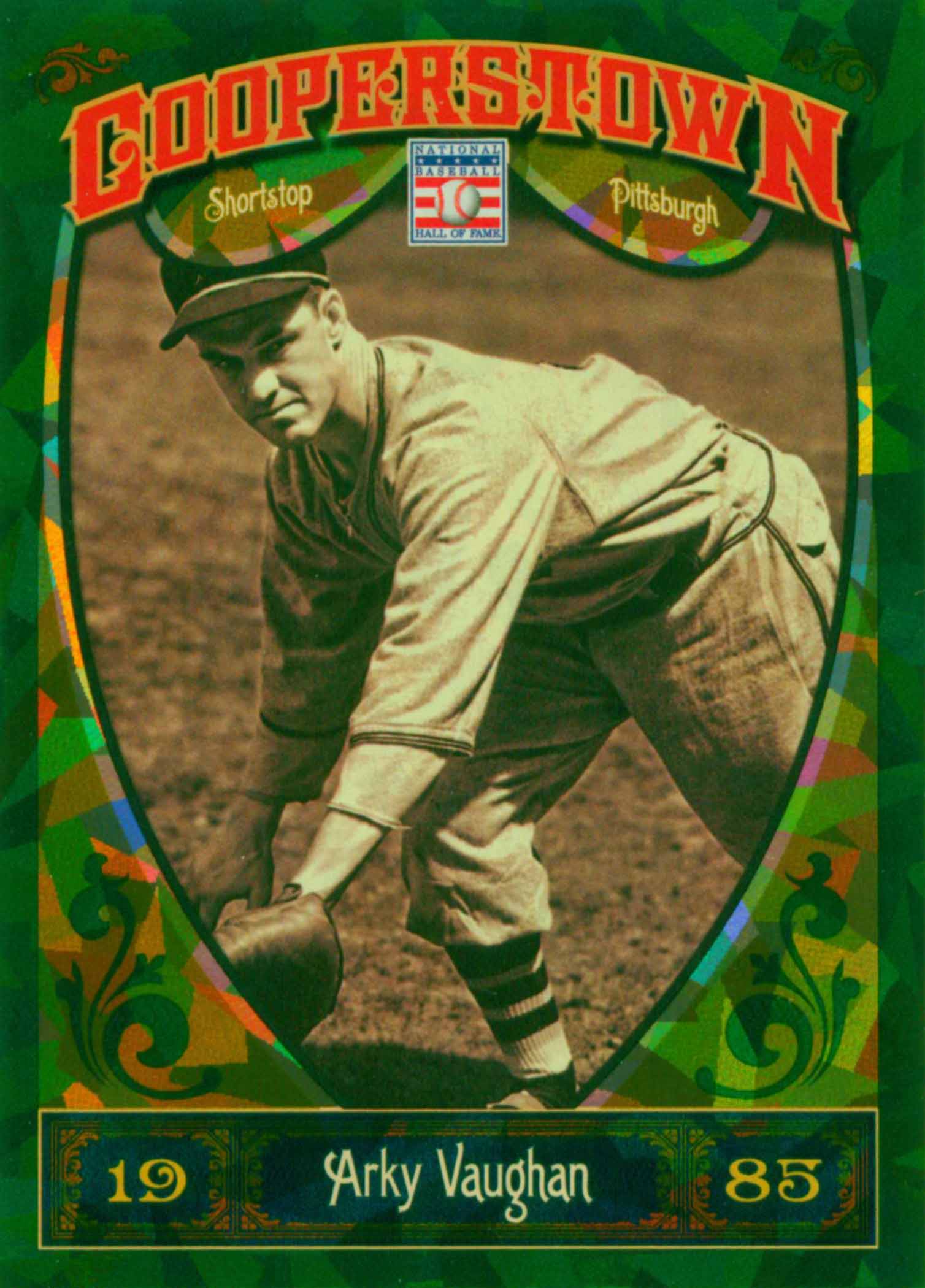 2013 Panini Cooperstown Green Crystal
