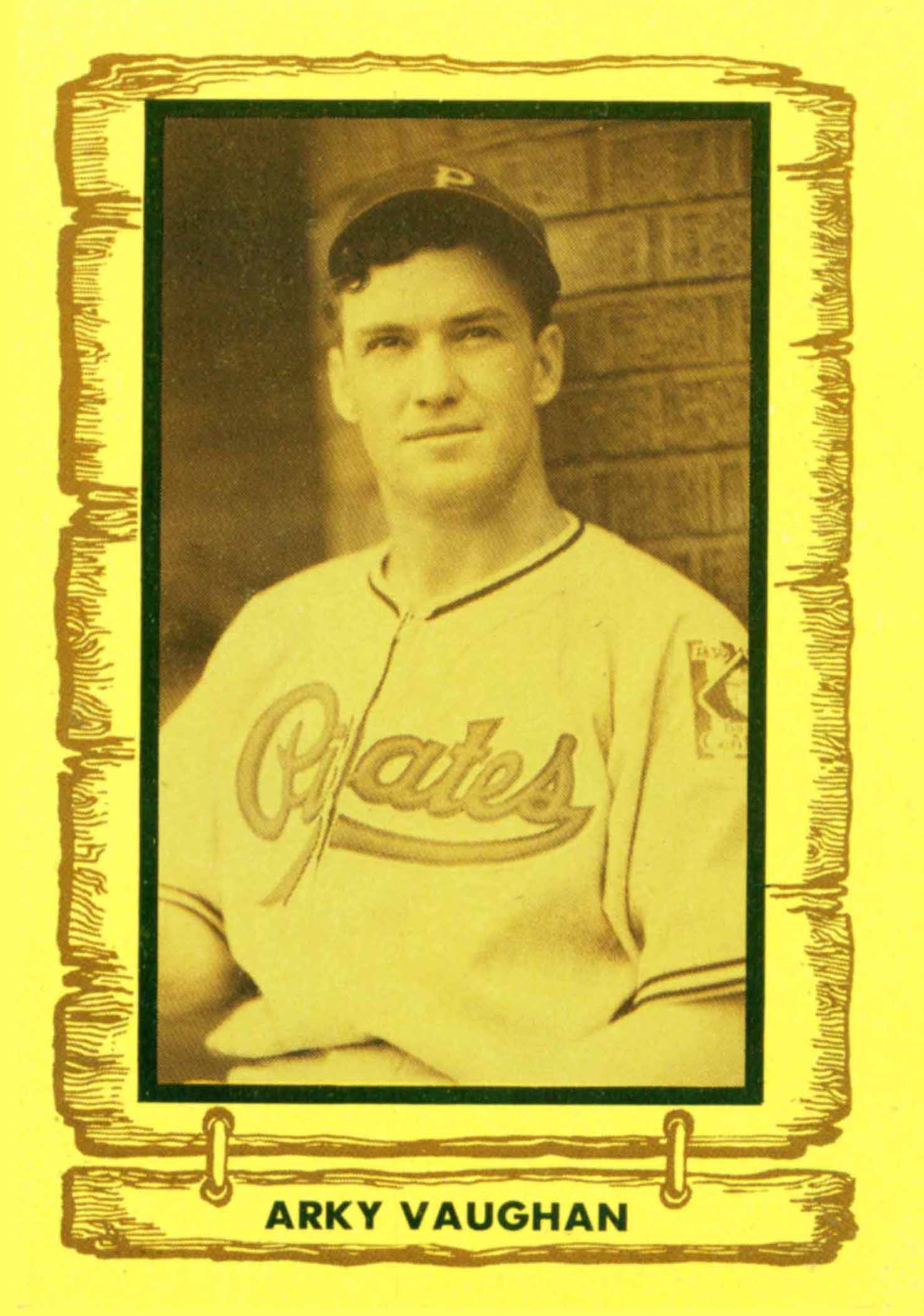 1986 Pacific Legends Wax Box Card