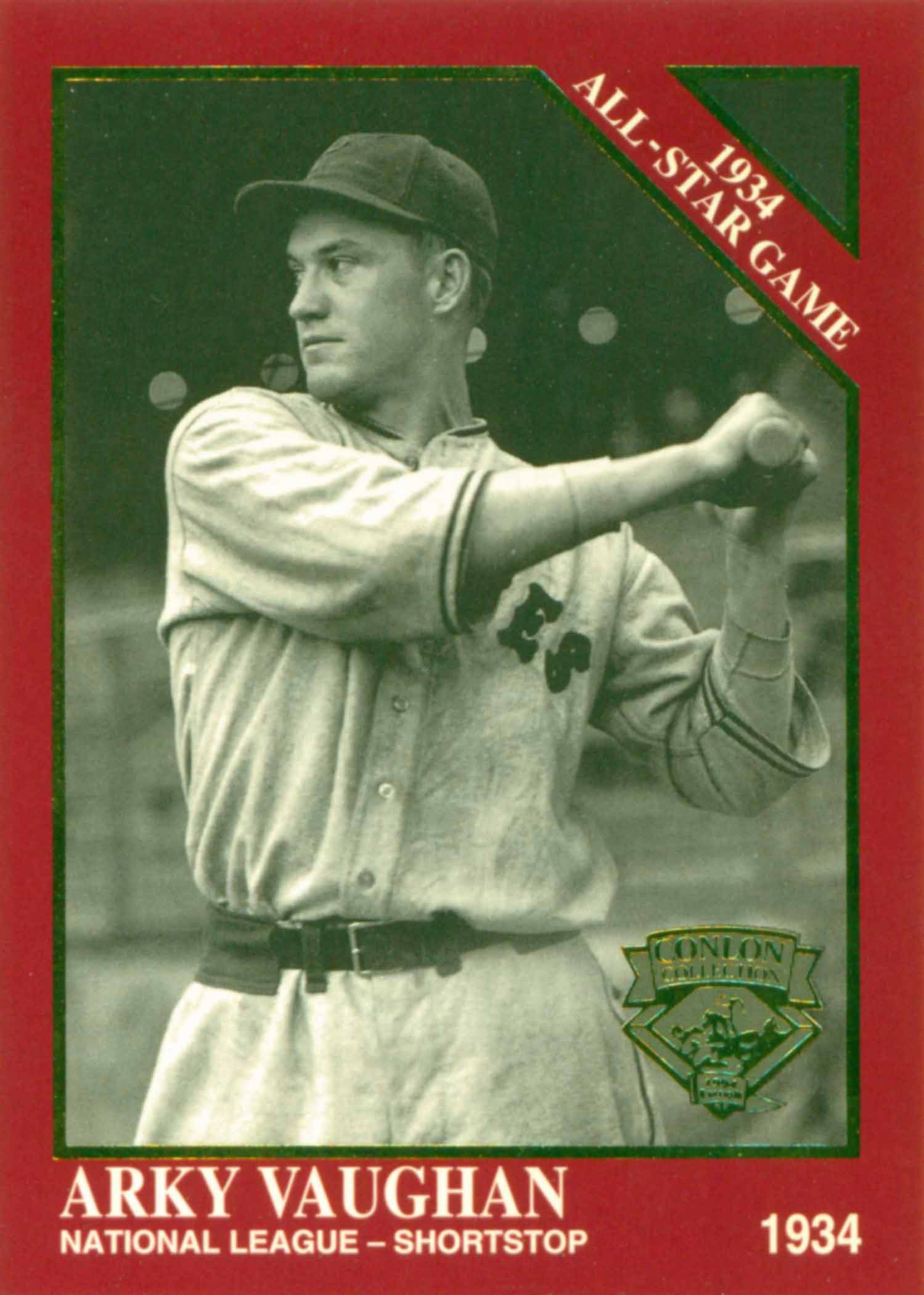 1994 Conlon The Sporting News Burgundy