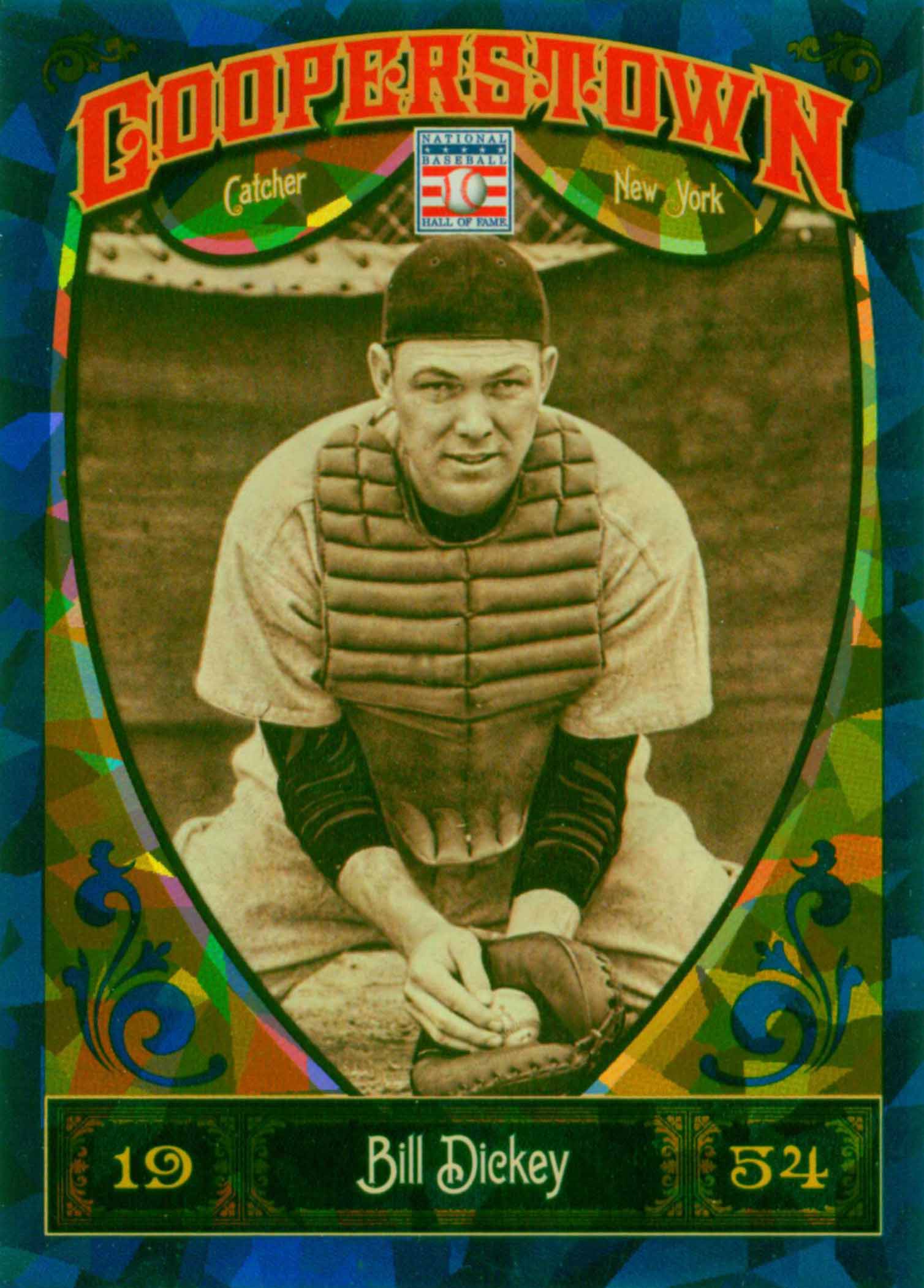 2013 Panini Cooperstown Blue Crystal