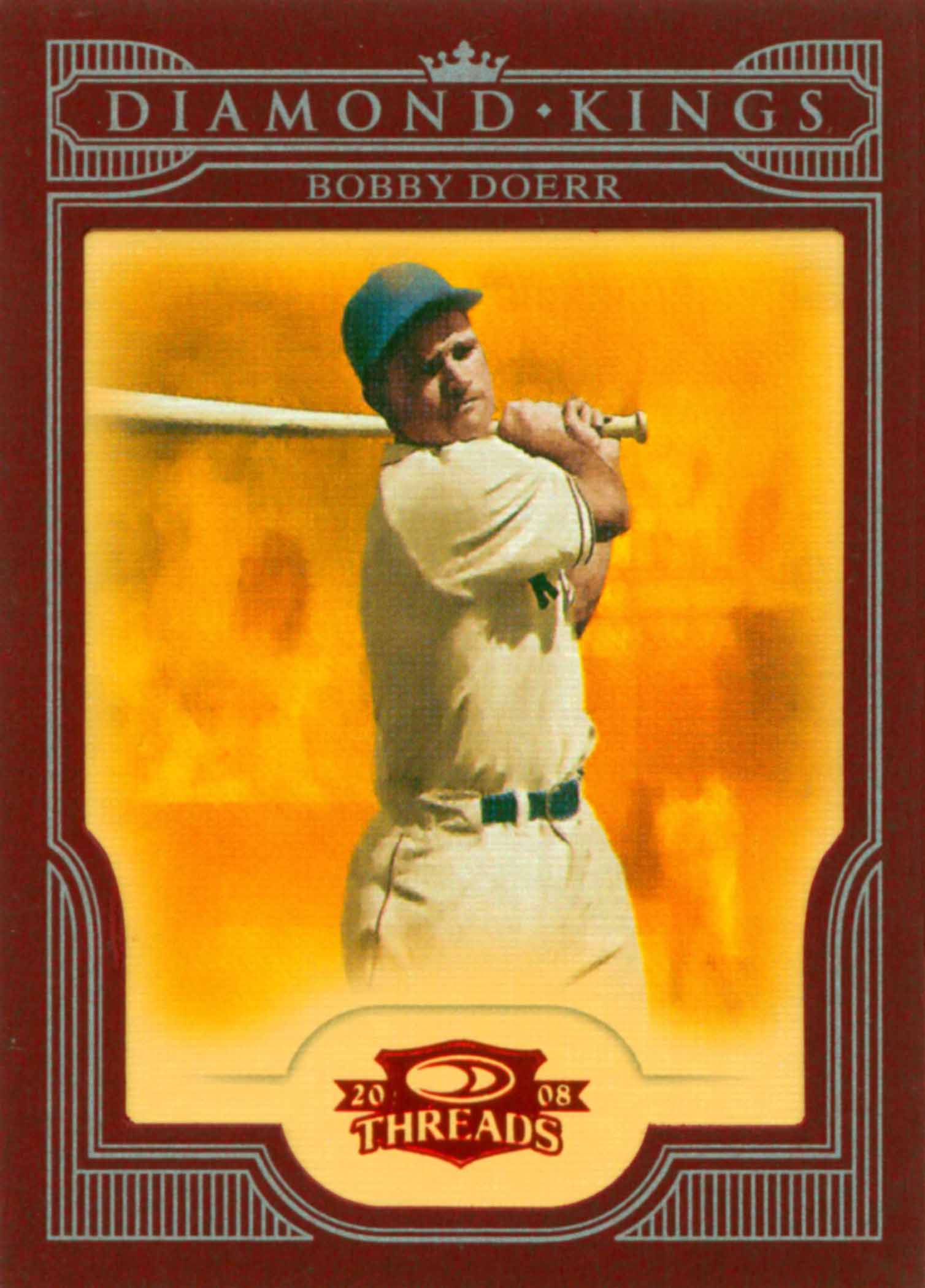 2008 Donruss Threads Diamond Kings Framed Red
