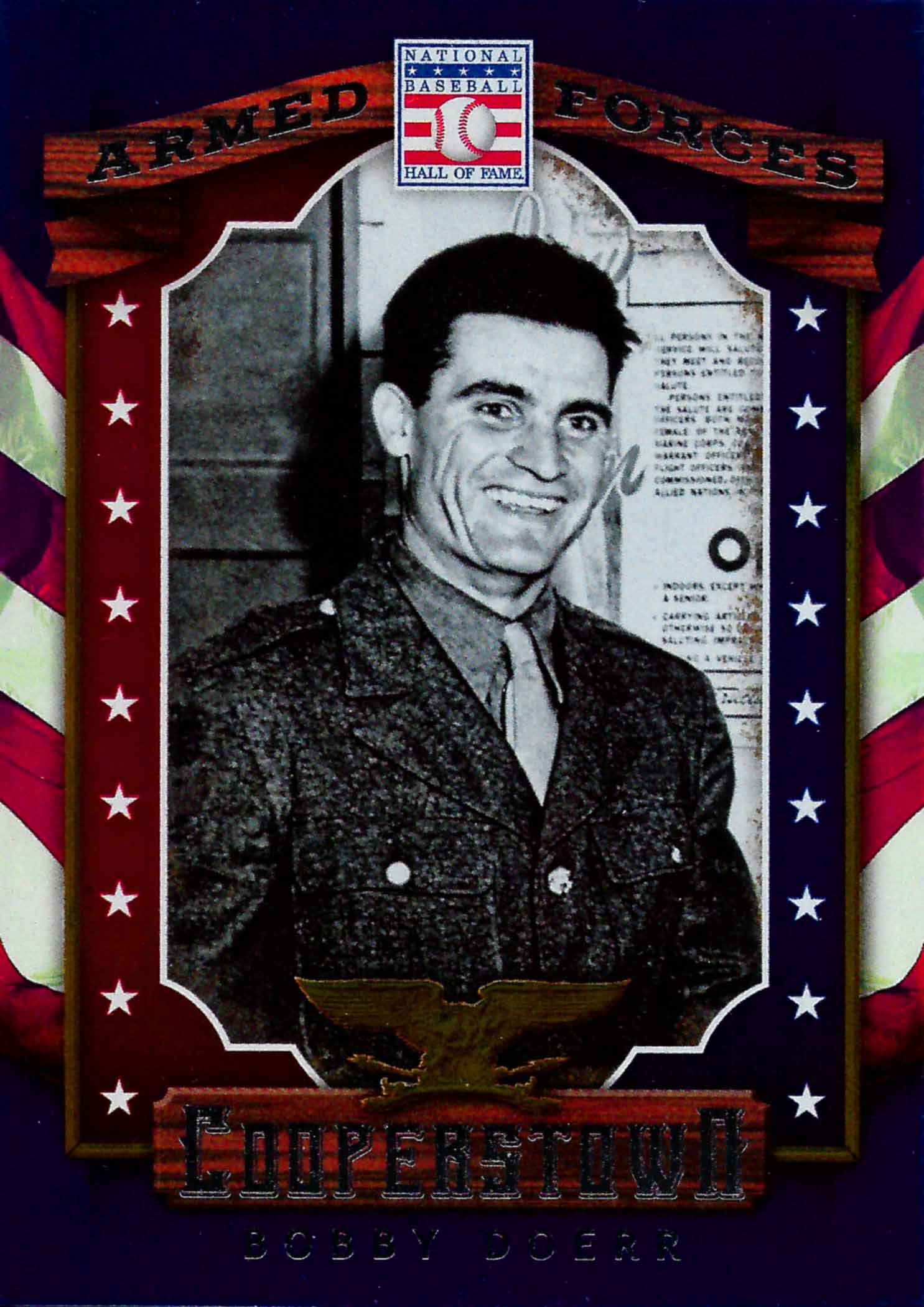 2015 Panini Cooperstown Armed Forces