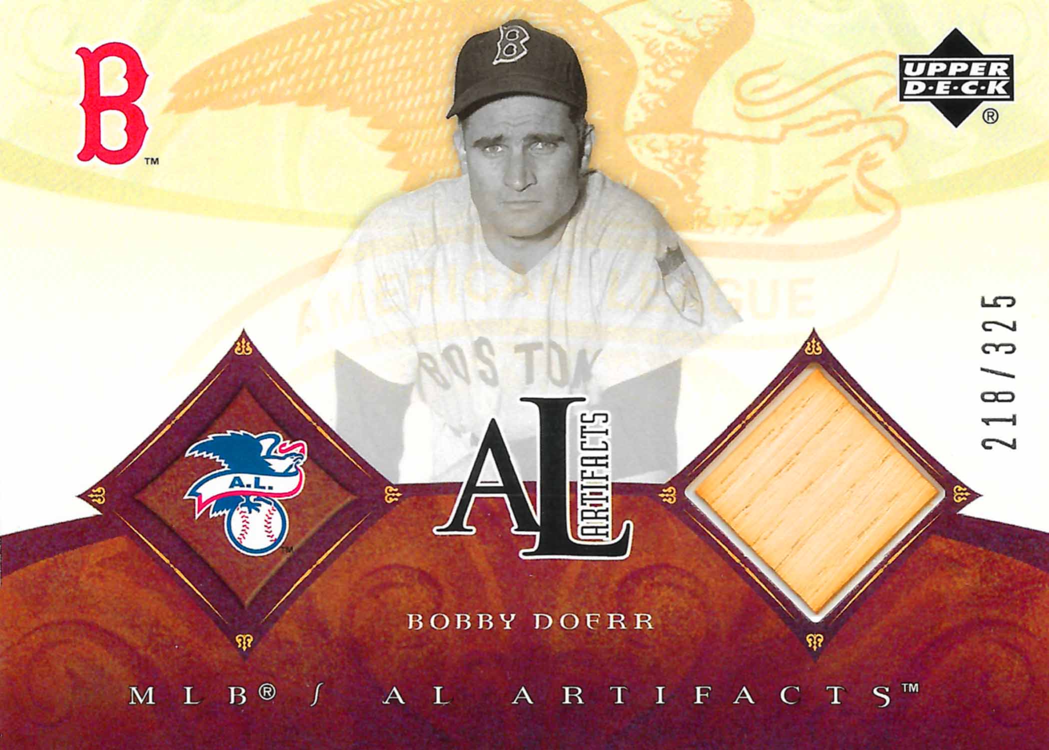 2005 Artifacts AL/NL Artifacts Bat