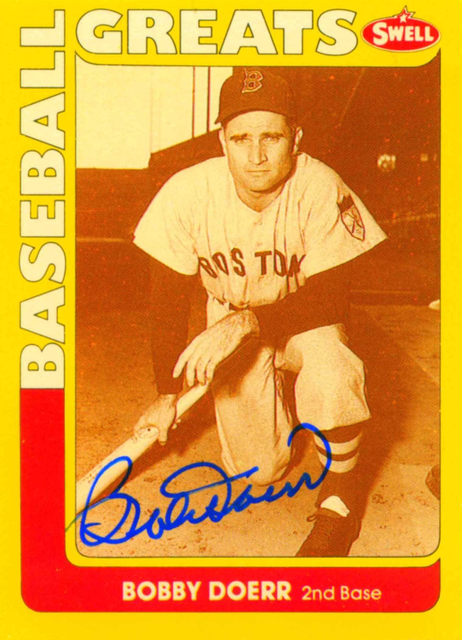 1991 Swell Baseball Greats Autographed