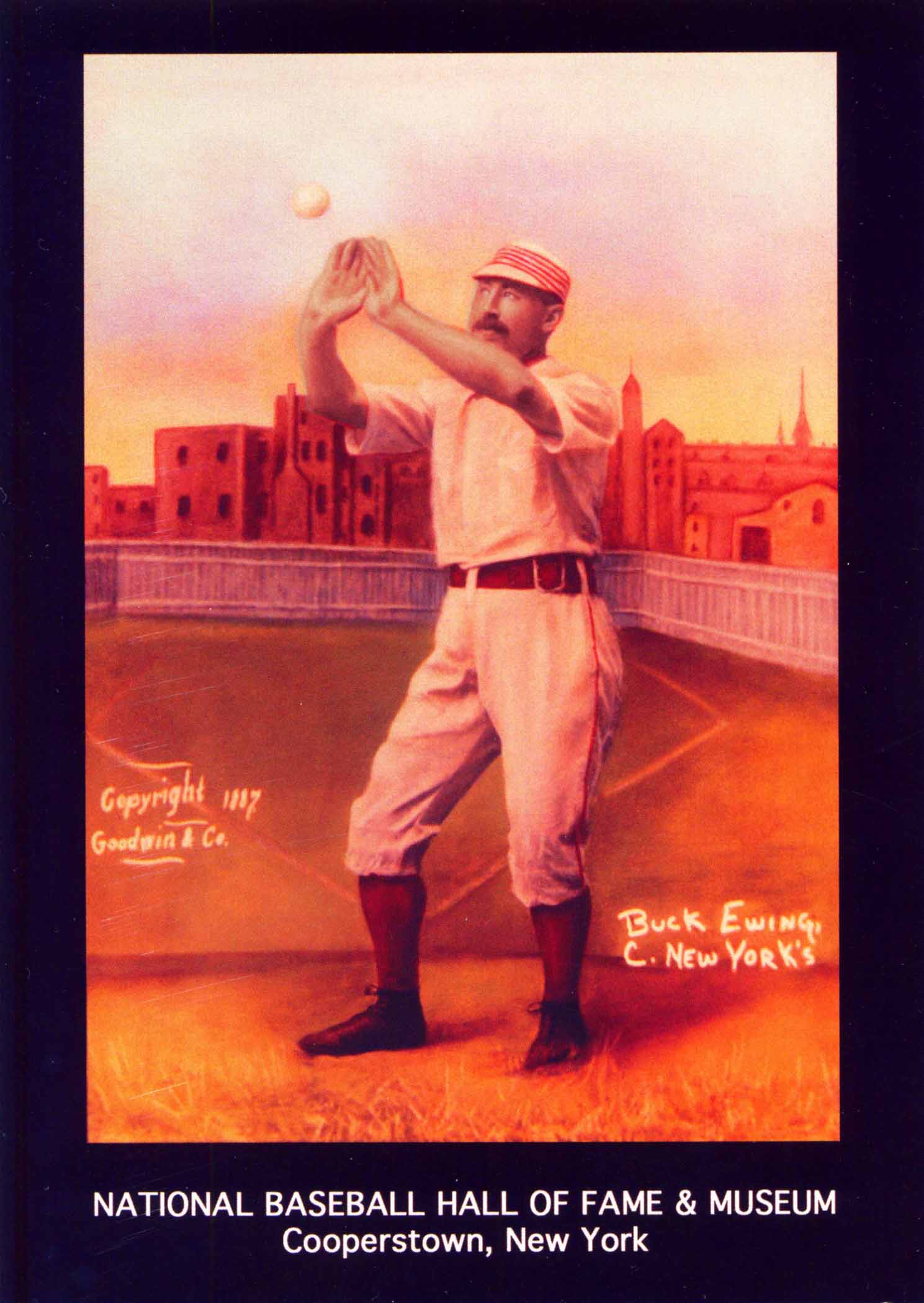 2001 Hall of Fame Postcards 19th Century Hall of Famers