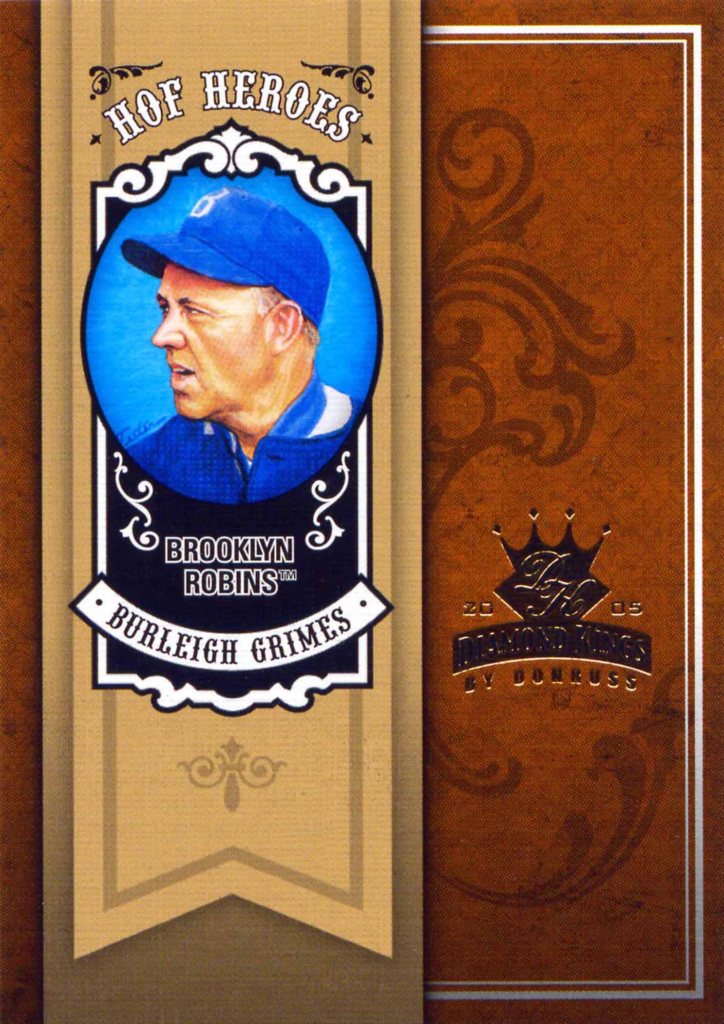 2005 Diamond Kings HOF Heroes