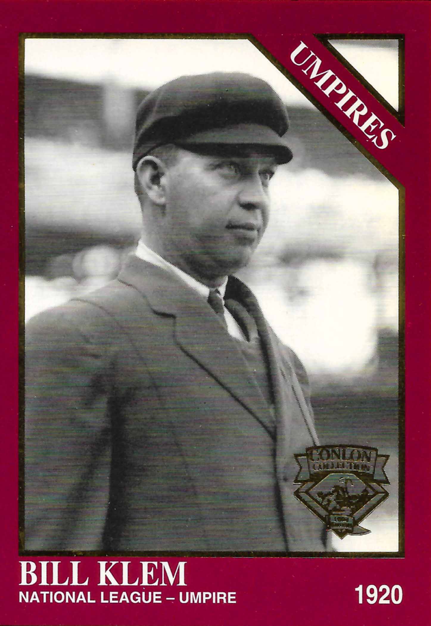 1994 Conlon The Sporting News Burgundy