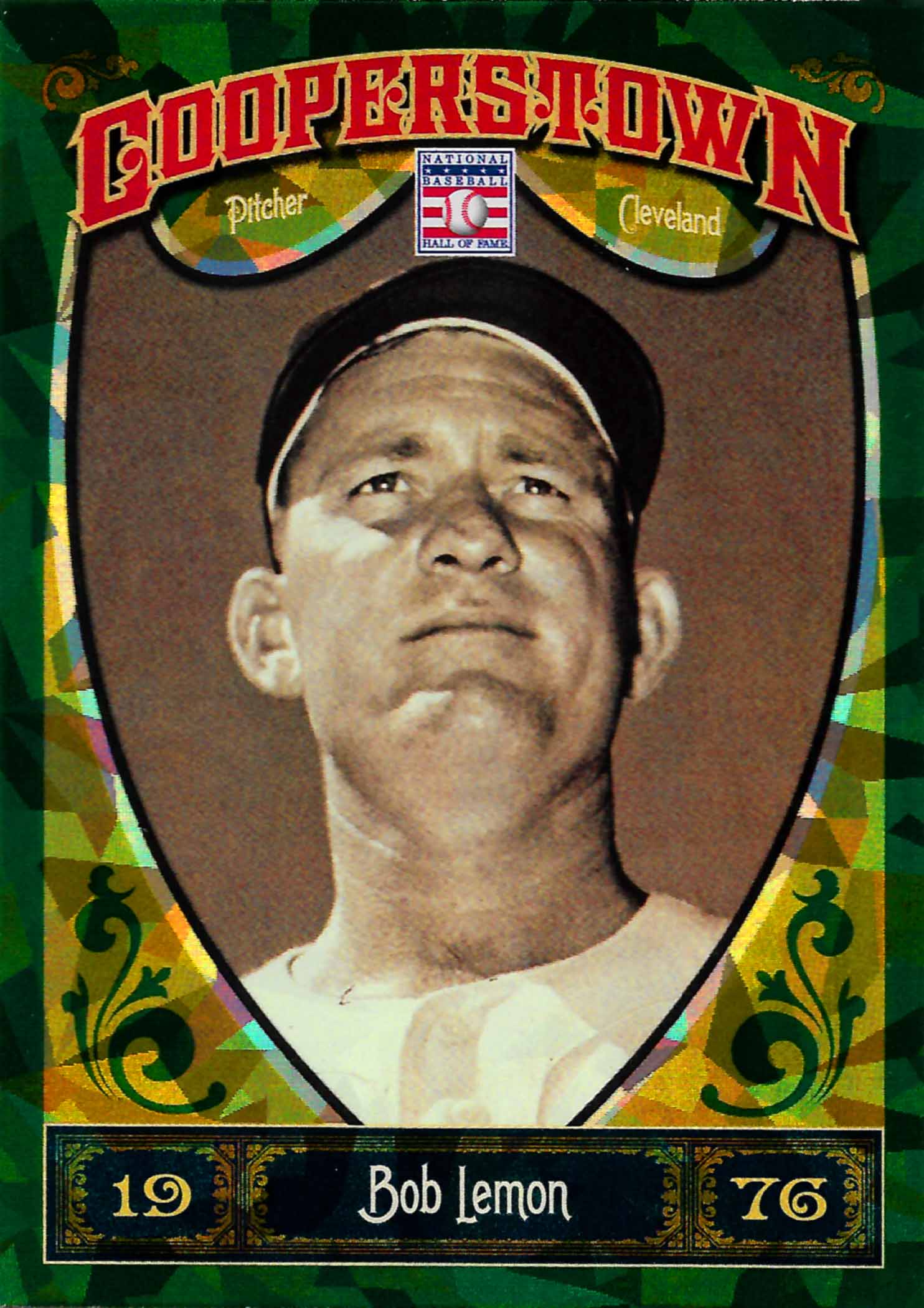2013 Panini Cooperstown Green Crystal