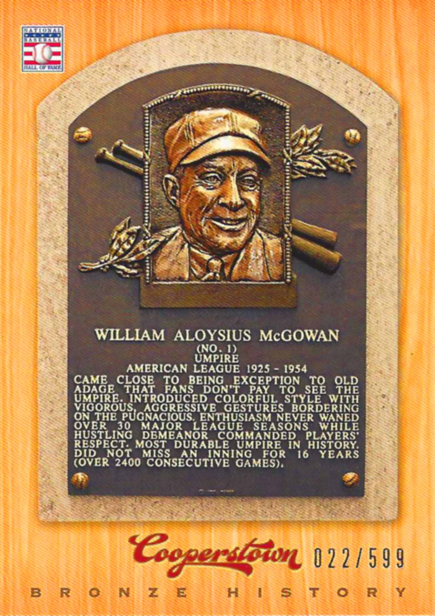 2012 Panini Cooperstown Bronze History