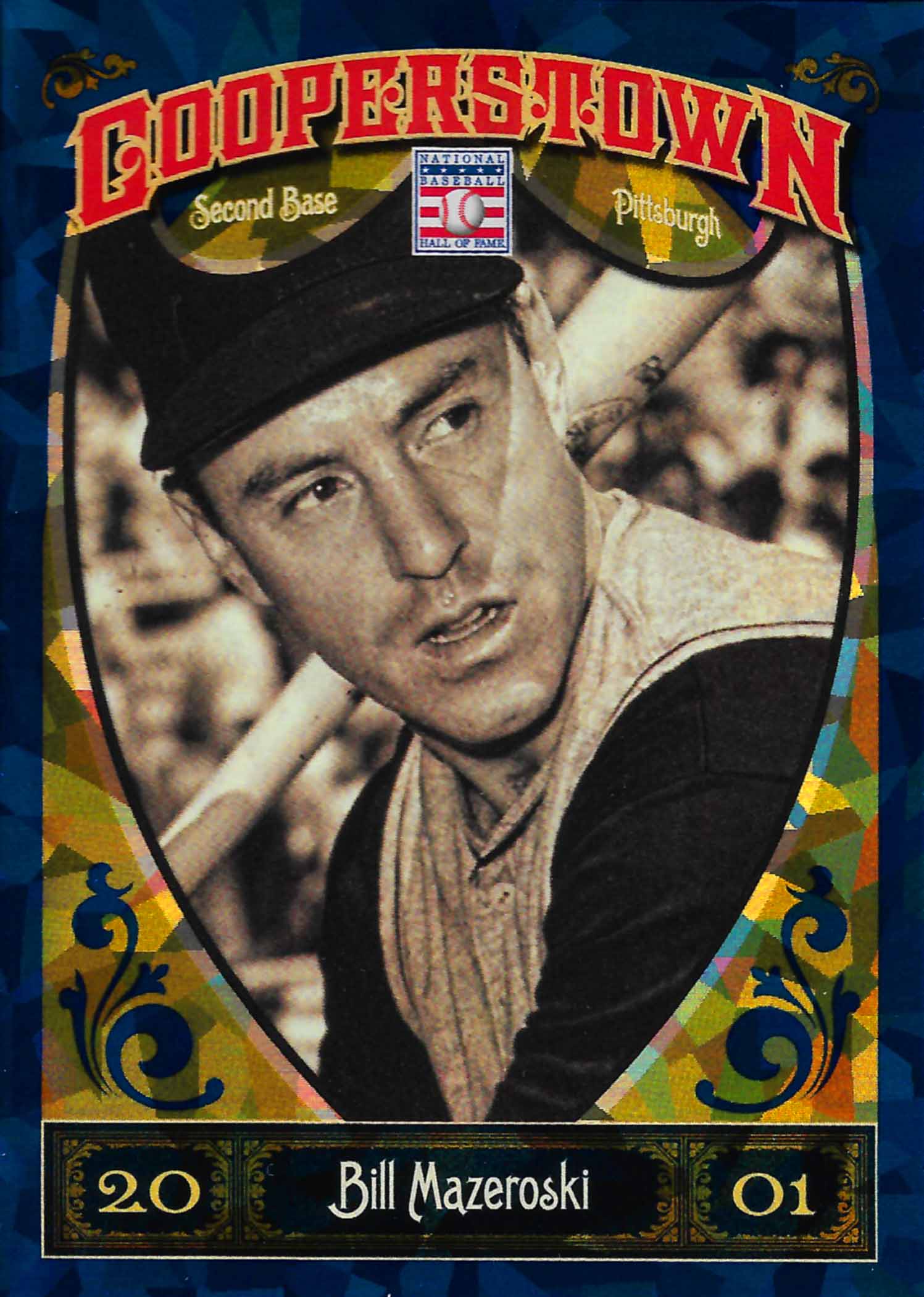 2013 Panini Cooperstown Blue Crystal