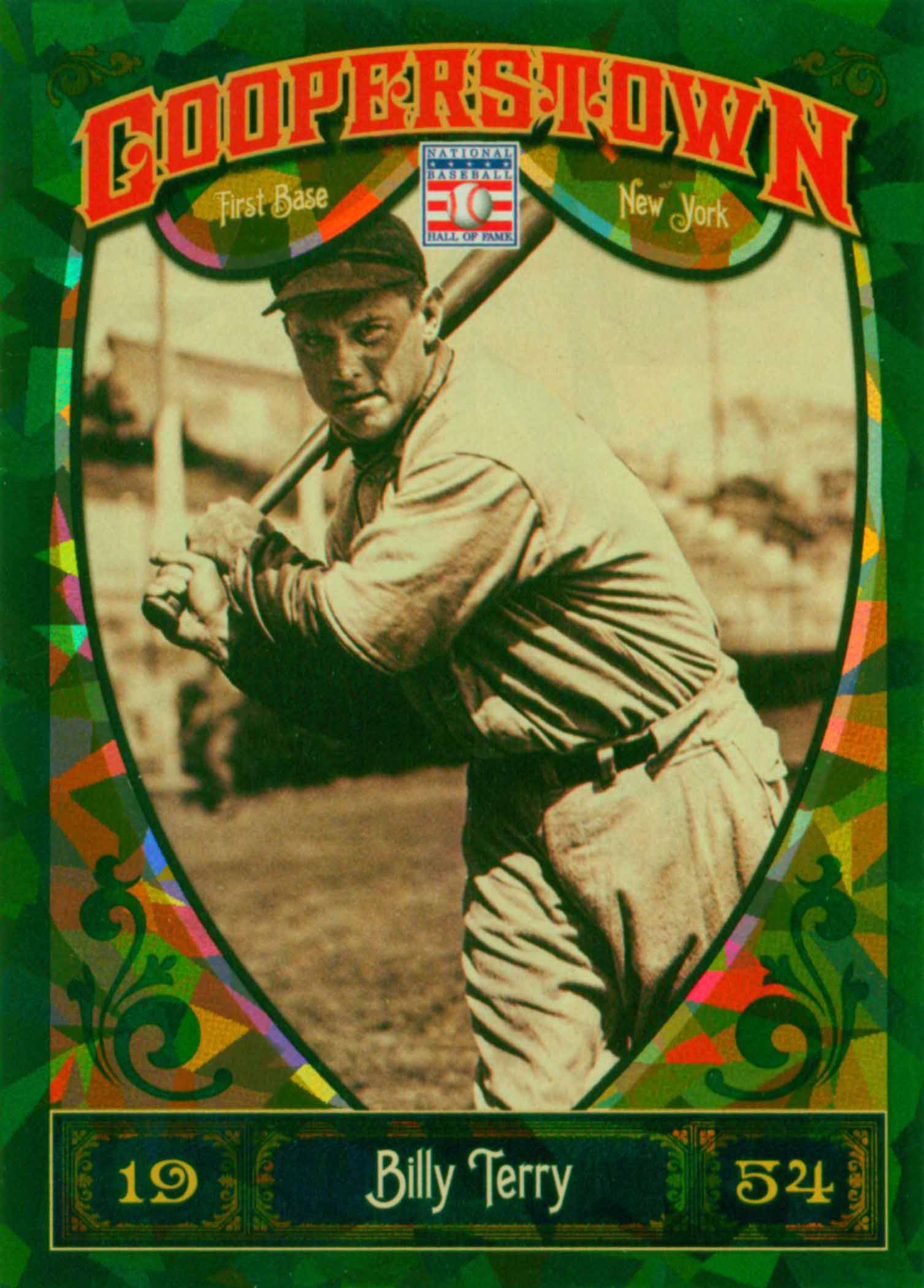 2013 Panini Cooperstown Green Crystal
