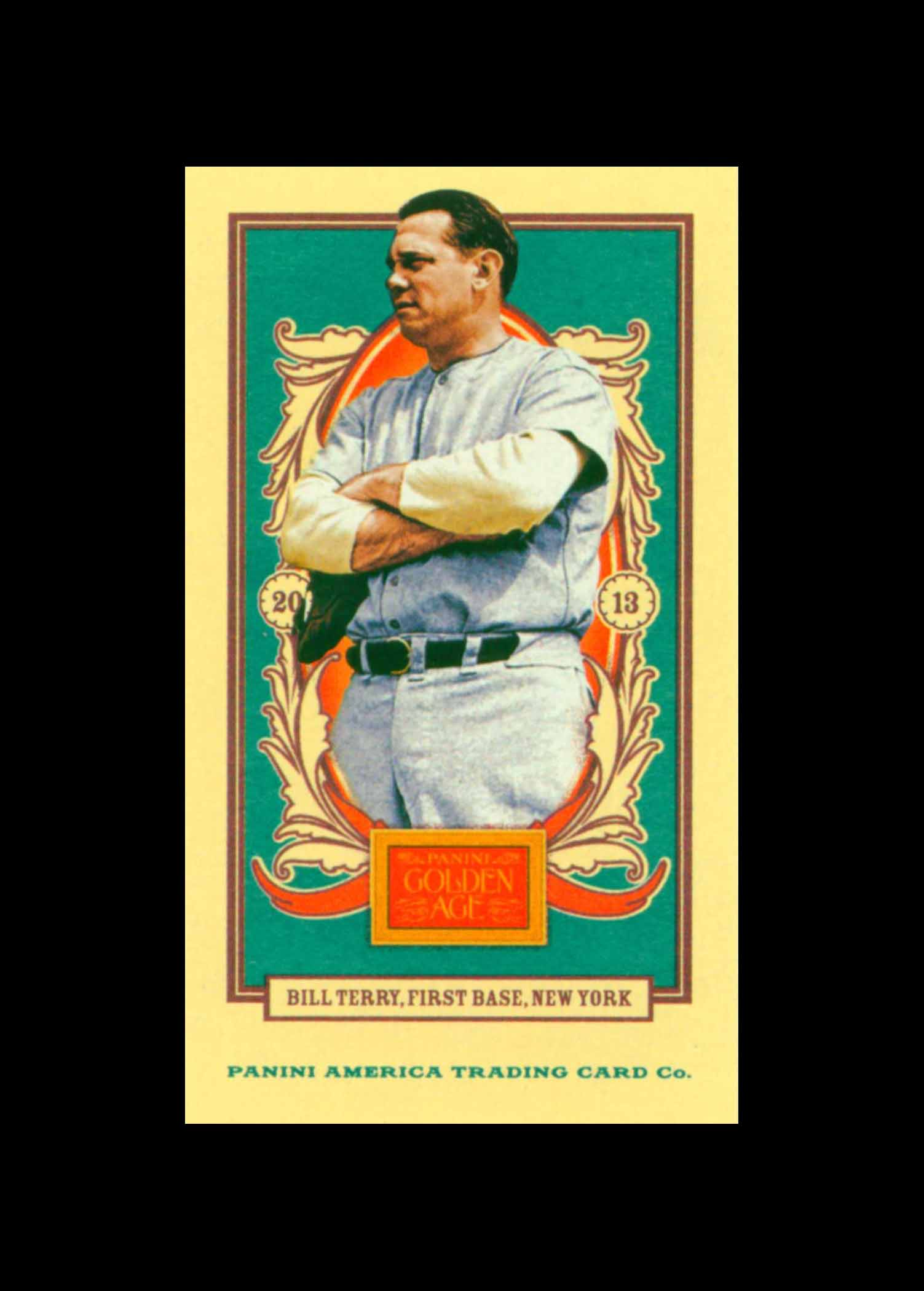 2013 Panini Golden Age Mini American Caramel Blue Back