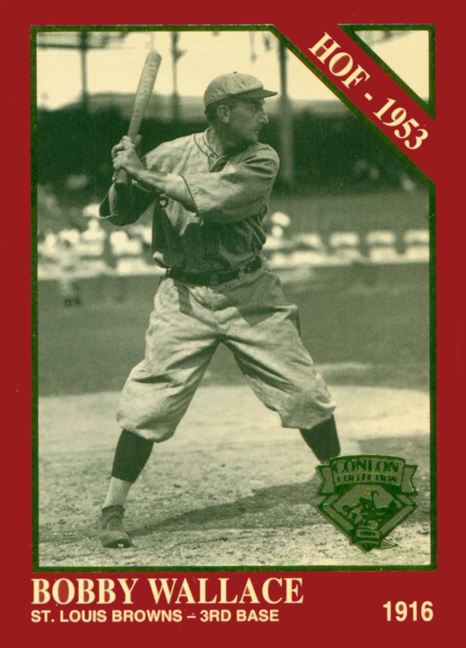 1994 Conlon The Sporting News Burgundy