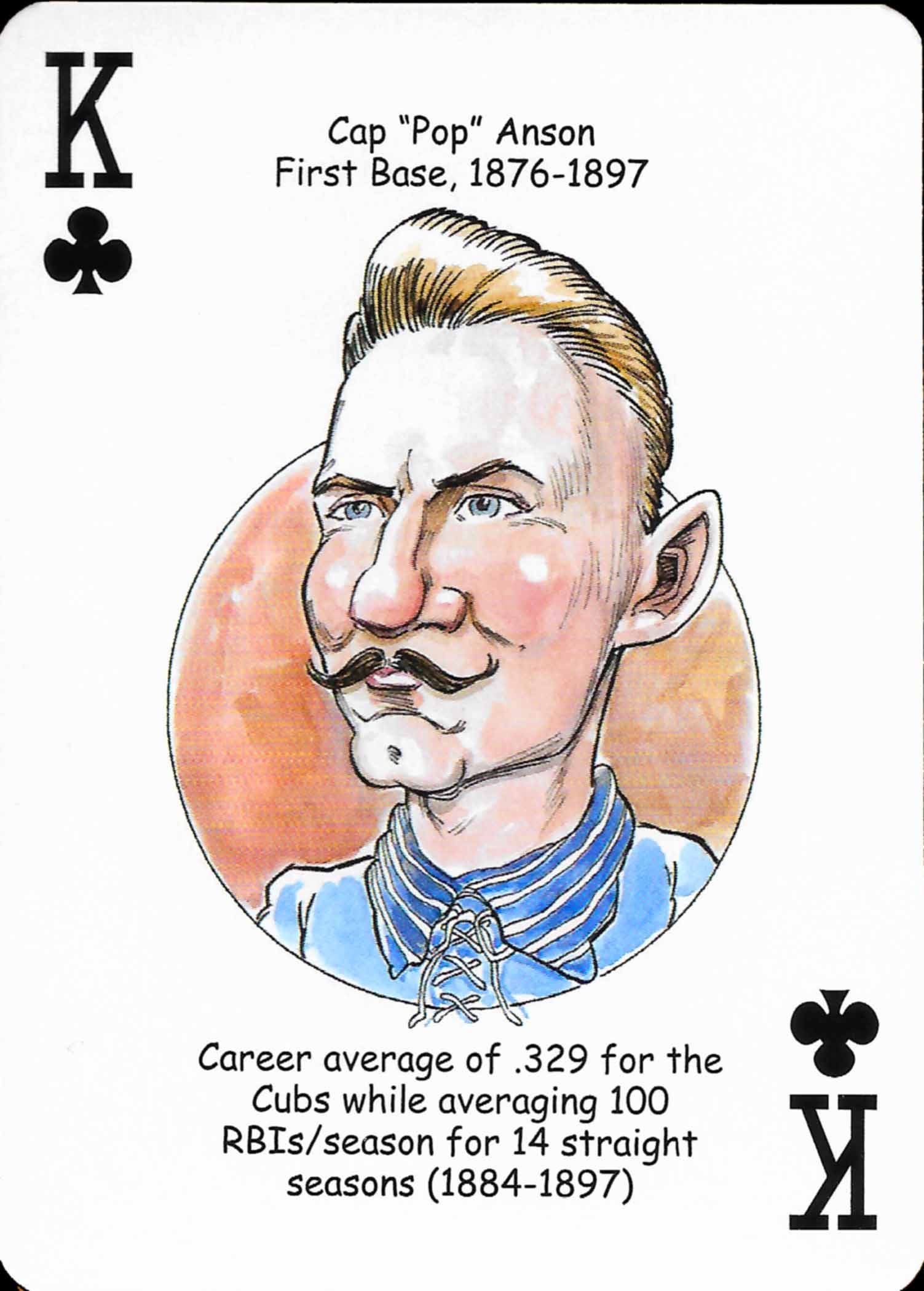 2006 Hero Decks Playing Cards Chicago Baseball Heroes