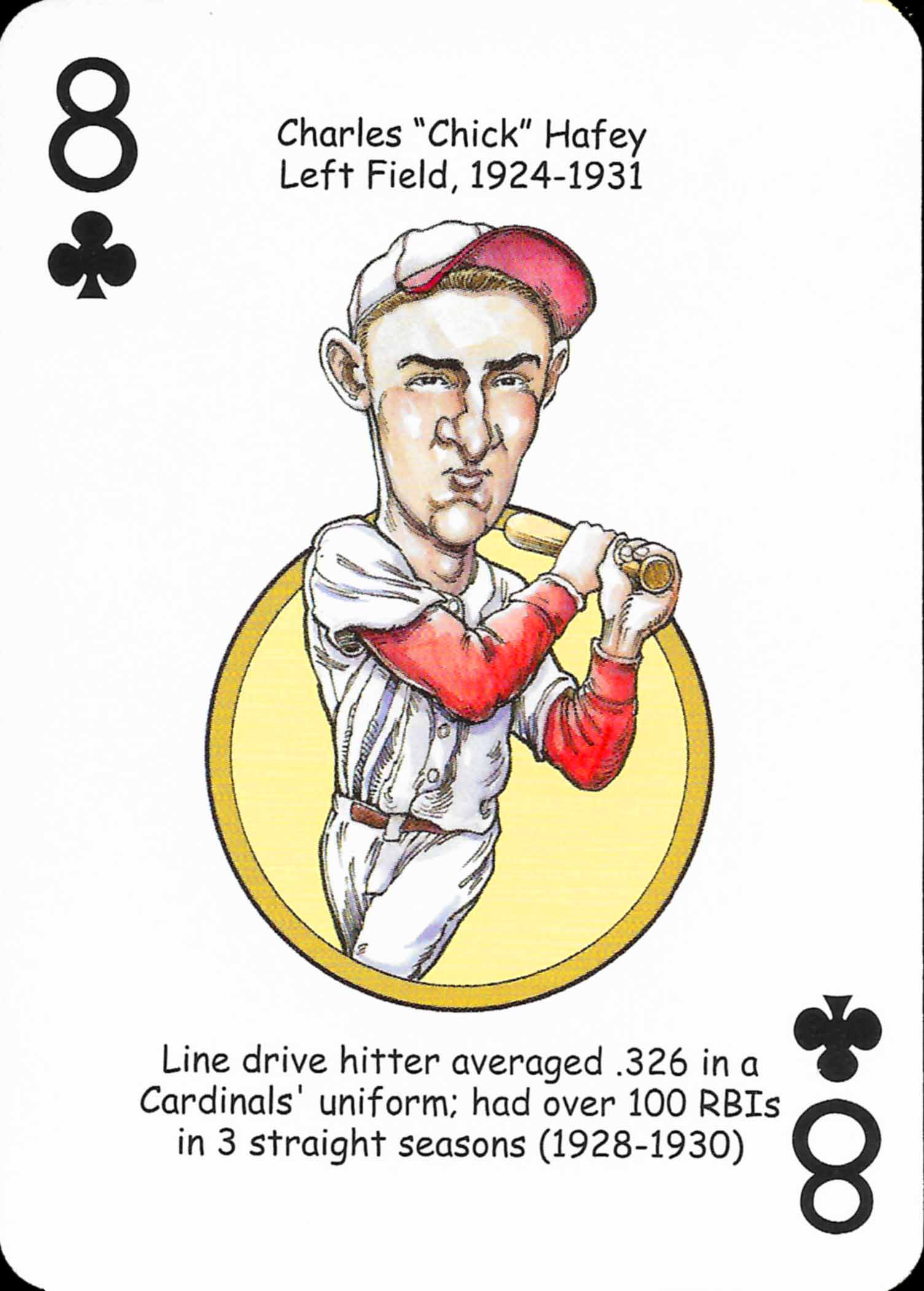 2006 Hero Decks Playing Cards St. Louis Baseball Heroes