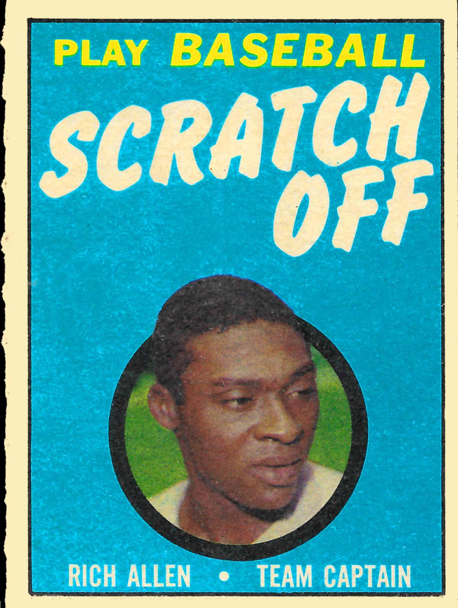 1970 Topps Scratchoffs