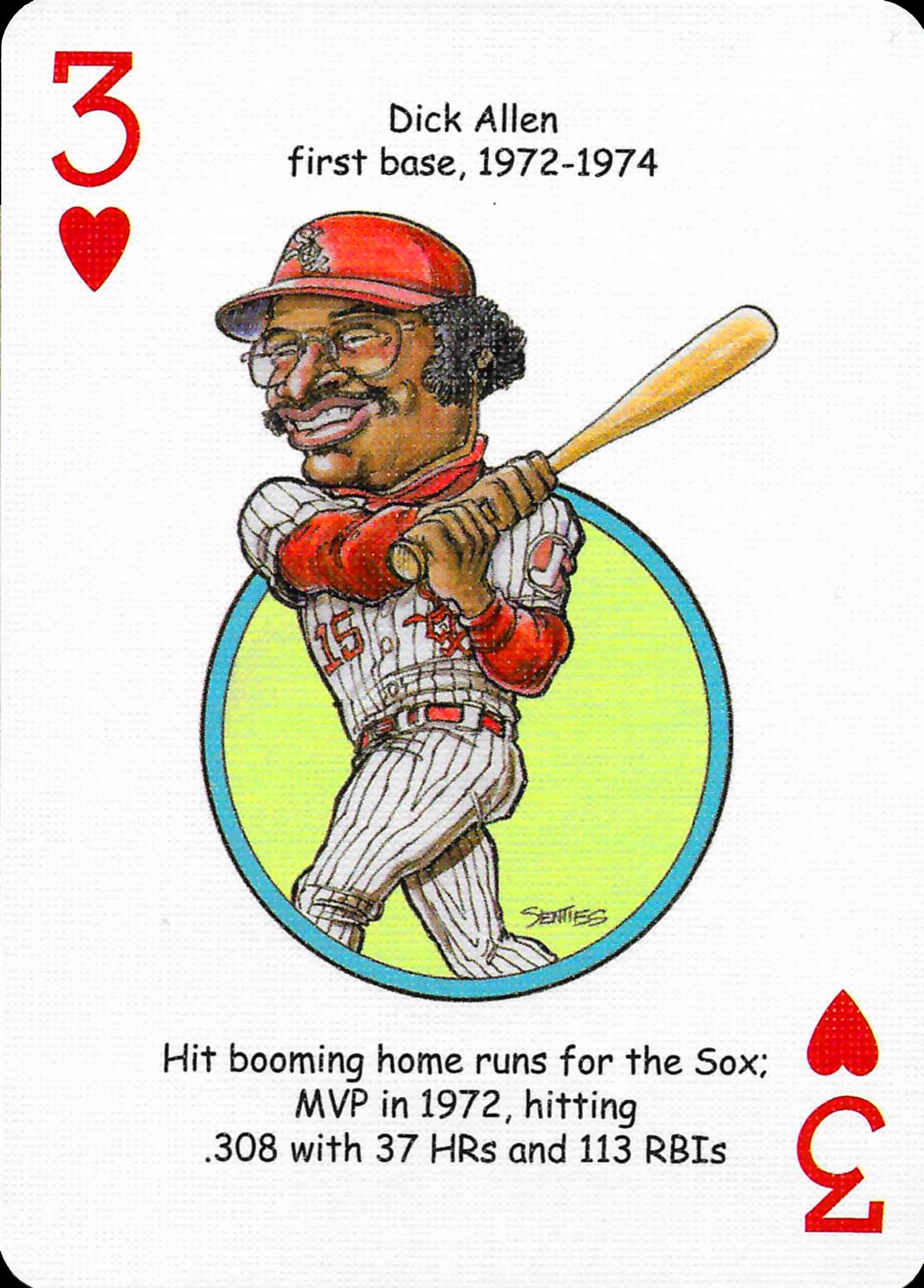 2006 Hero Decks Playing Cards Chicago Baseball Heroes