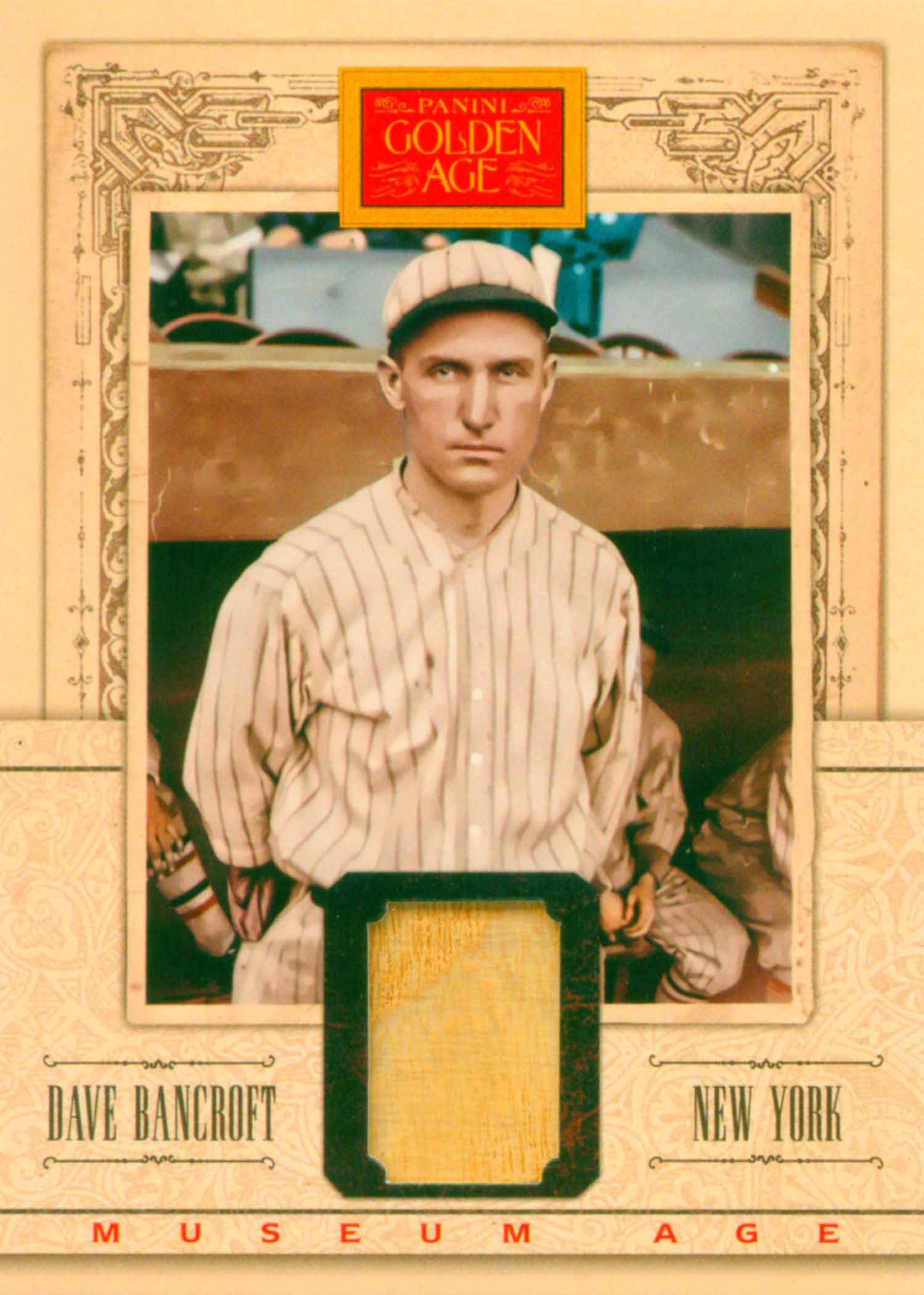 2013 Panini Golden Age Museum Age Memorabilia
