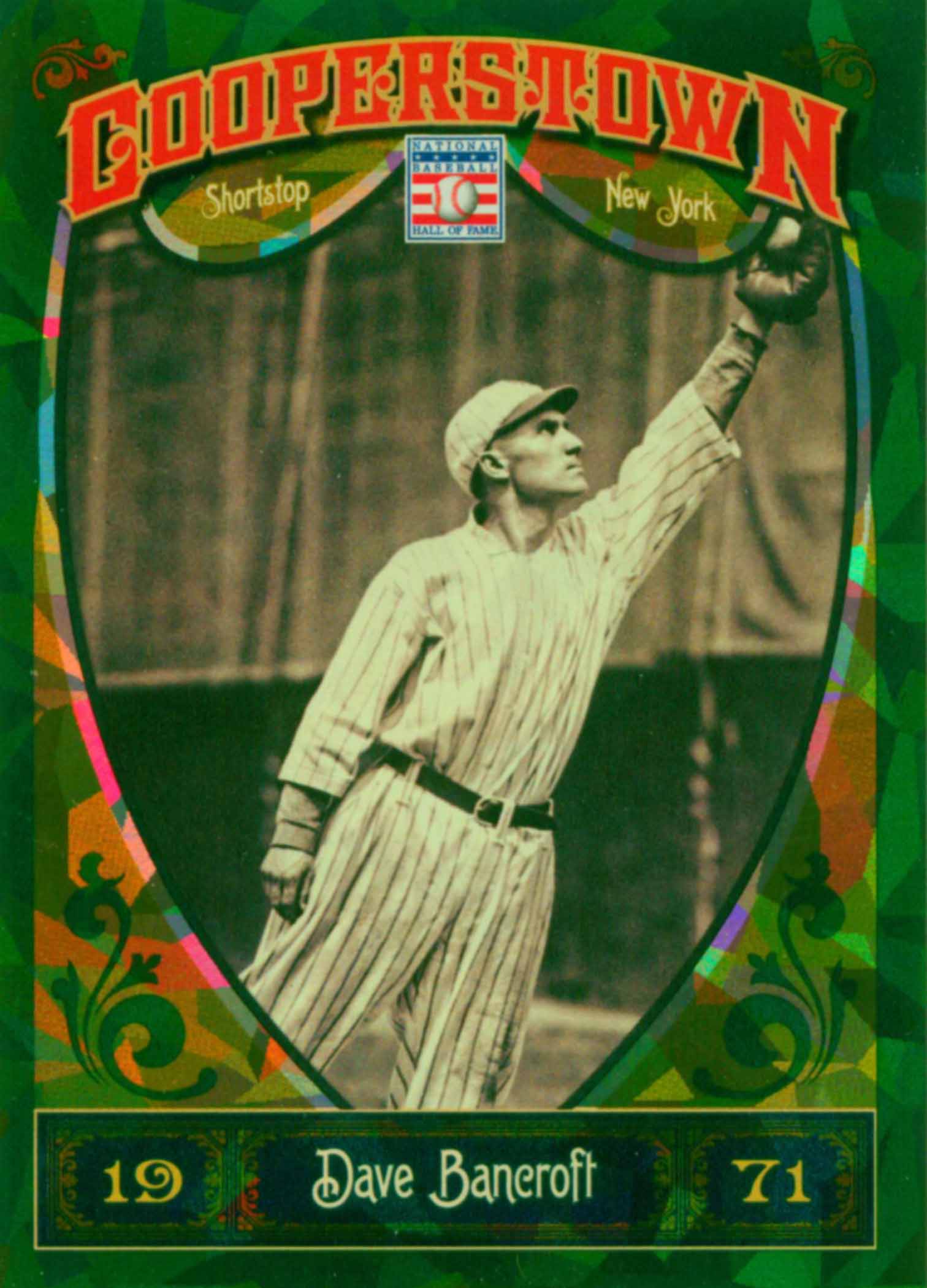 2013 Panini Cooperstown Green Crystal