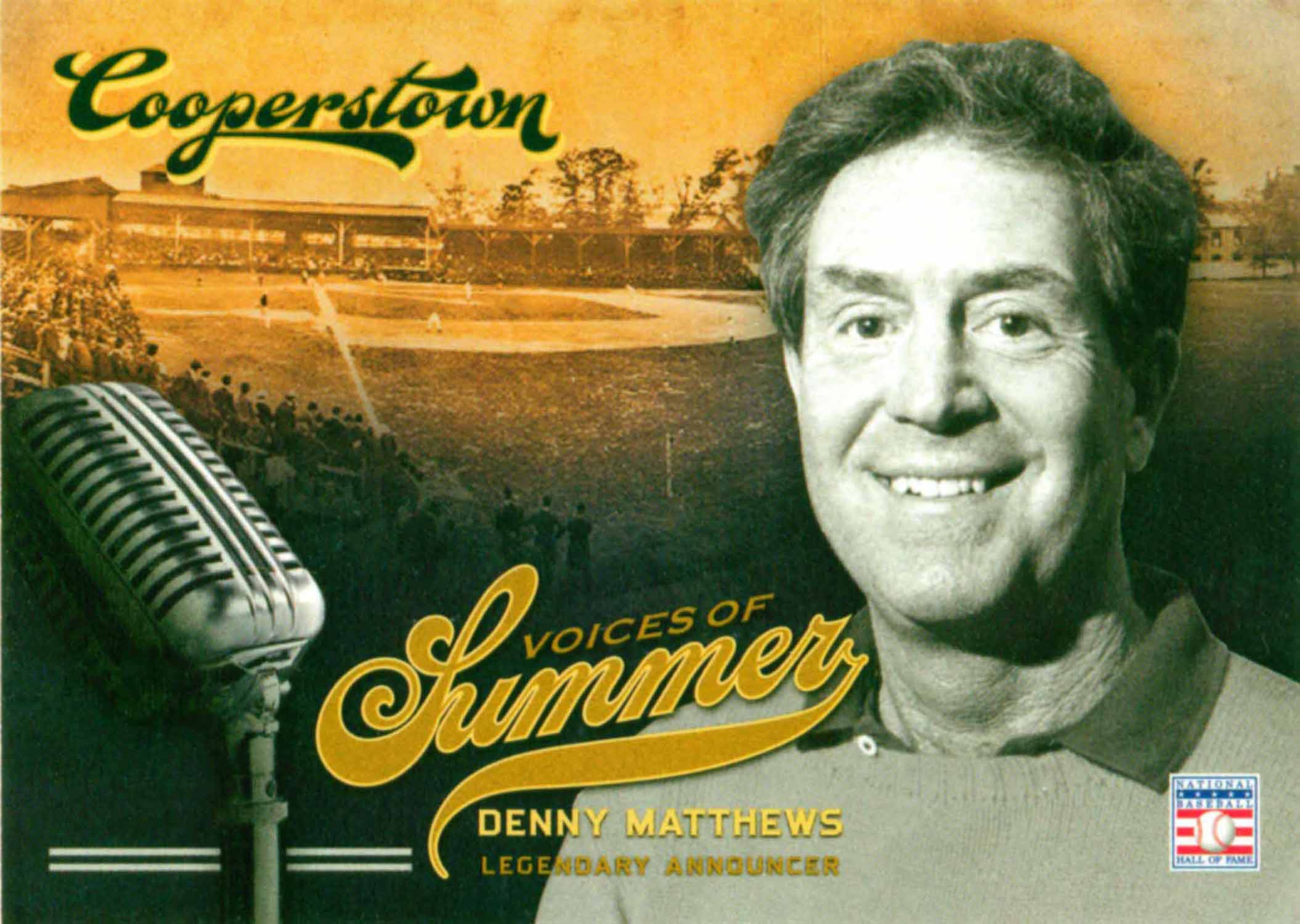 2012 Panini Cooperstown Voices of Summer